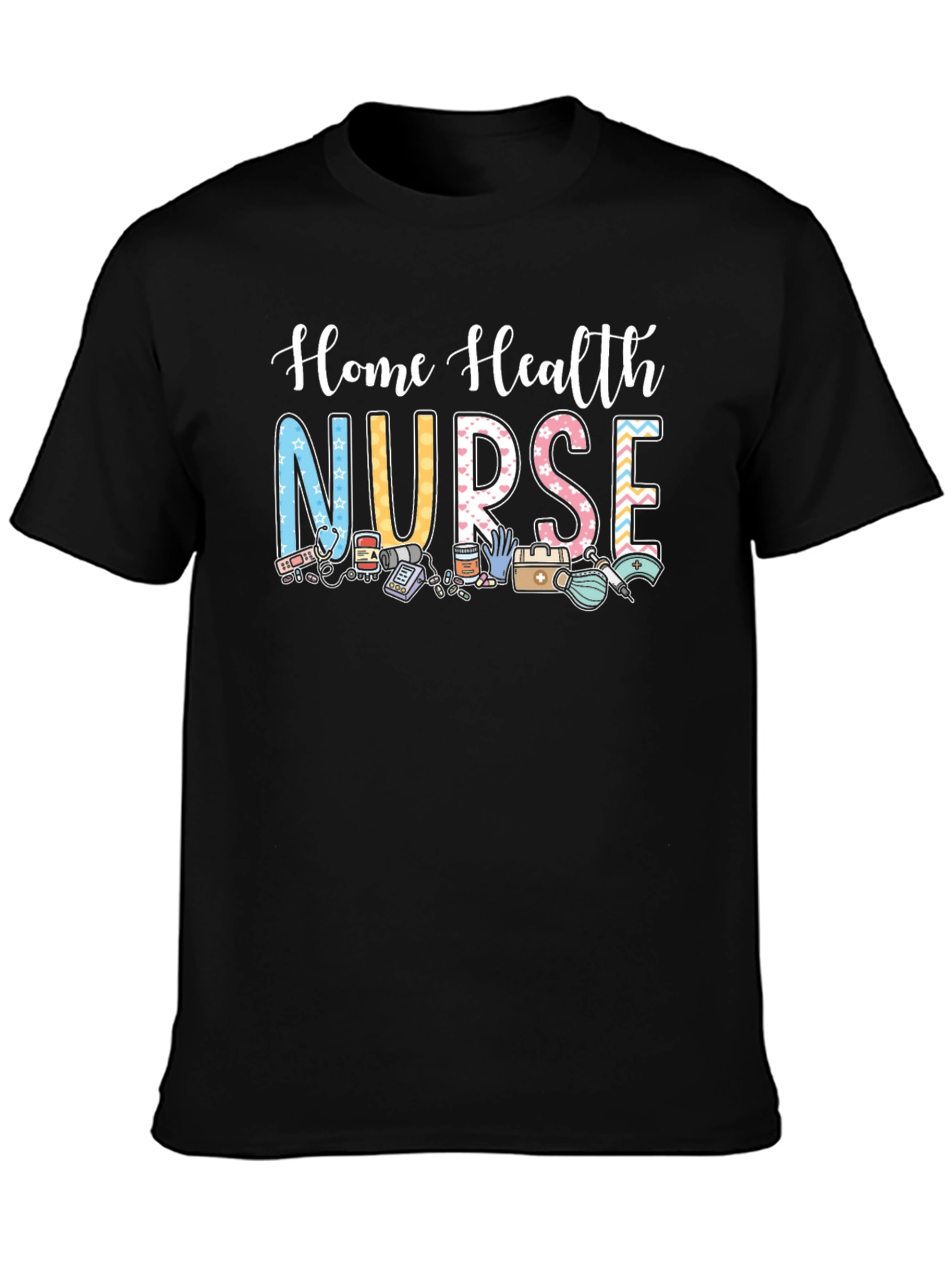 Home Health Nurse Graphic T-Shirt