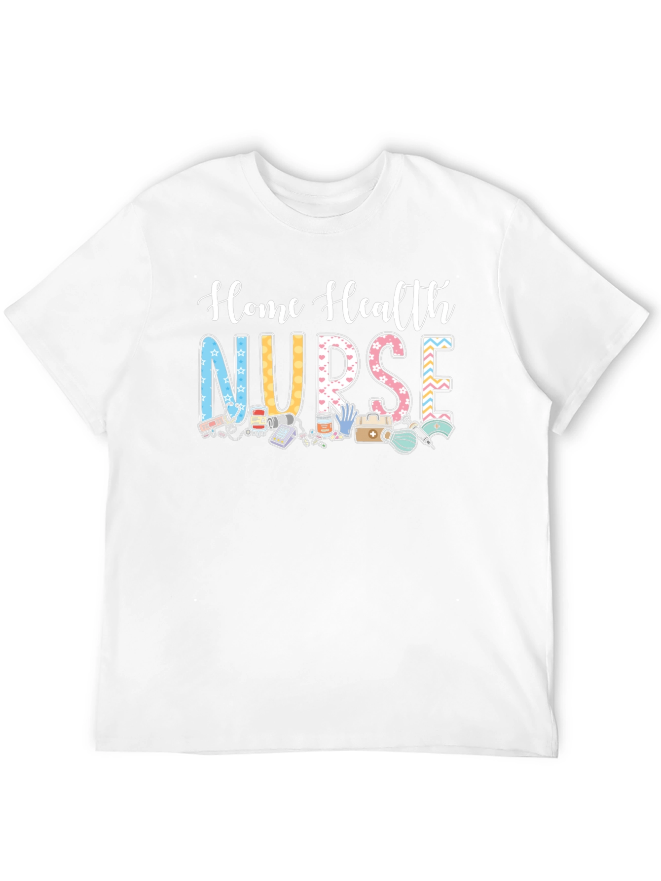 Home Health Nurse Graphic T-Shirt