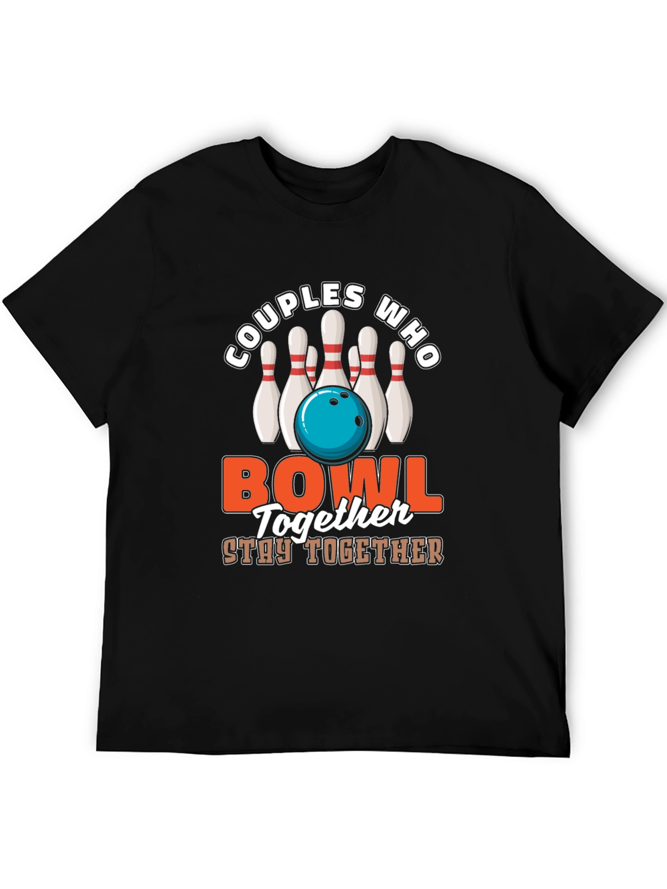 Couples Who Bowl Together T-Shirt