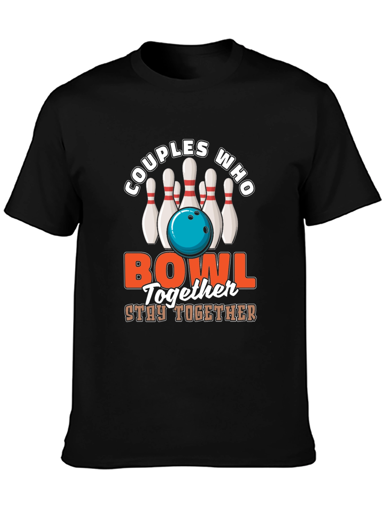 Couples Who Bowl Together T-Shirt