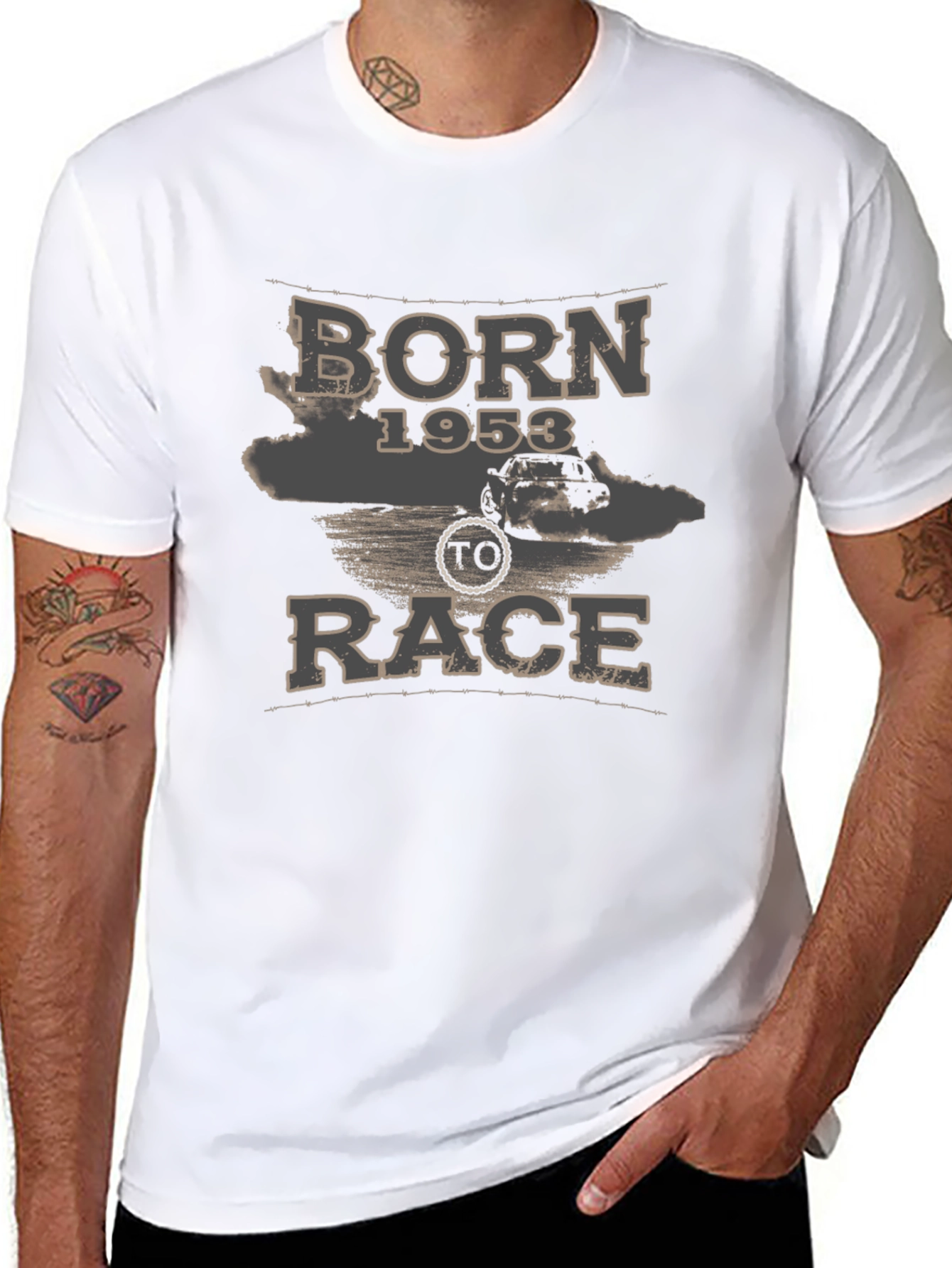 Born 1958 to Race Graphic Tee