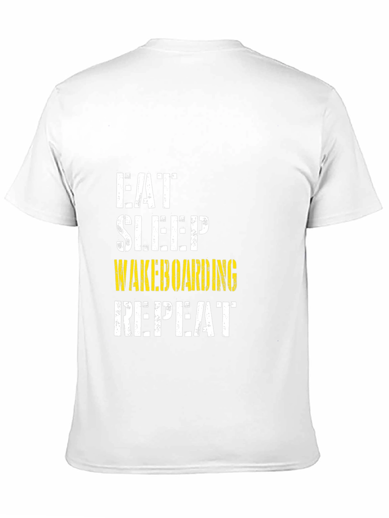 Eat Sleep Wakeboarding Repeat Graphic Tee