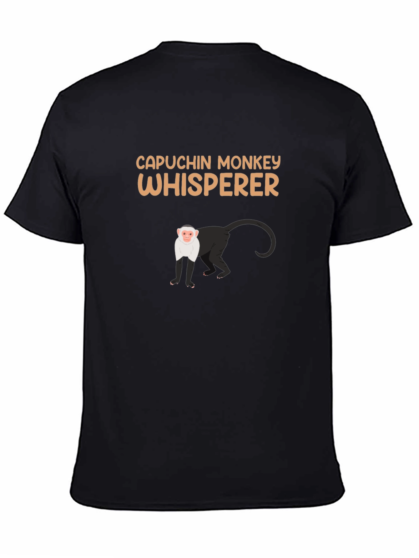Capuchin Monkey Whisperer Graphic T-Shirt