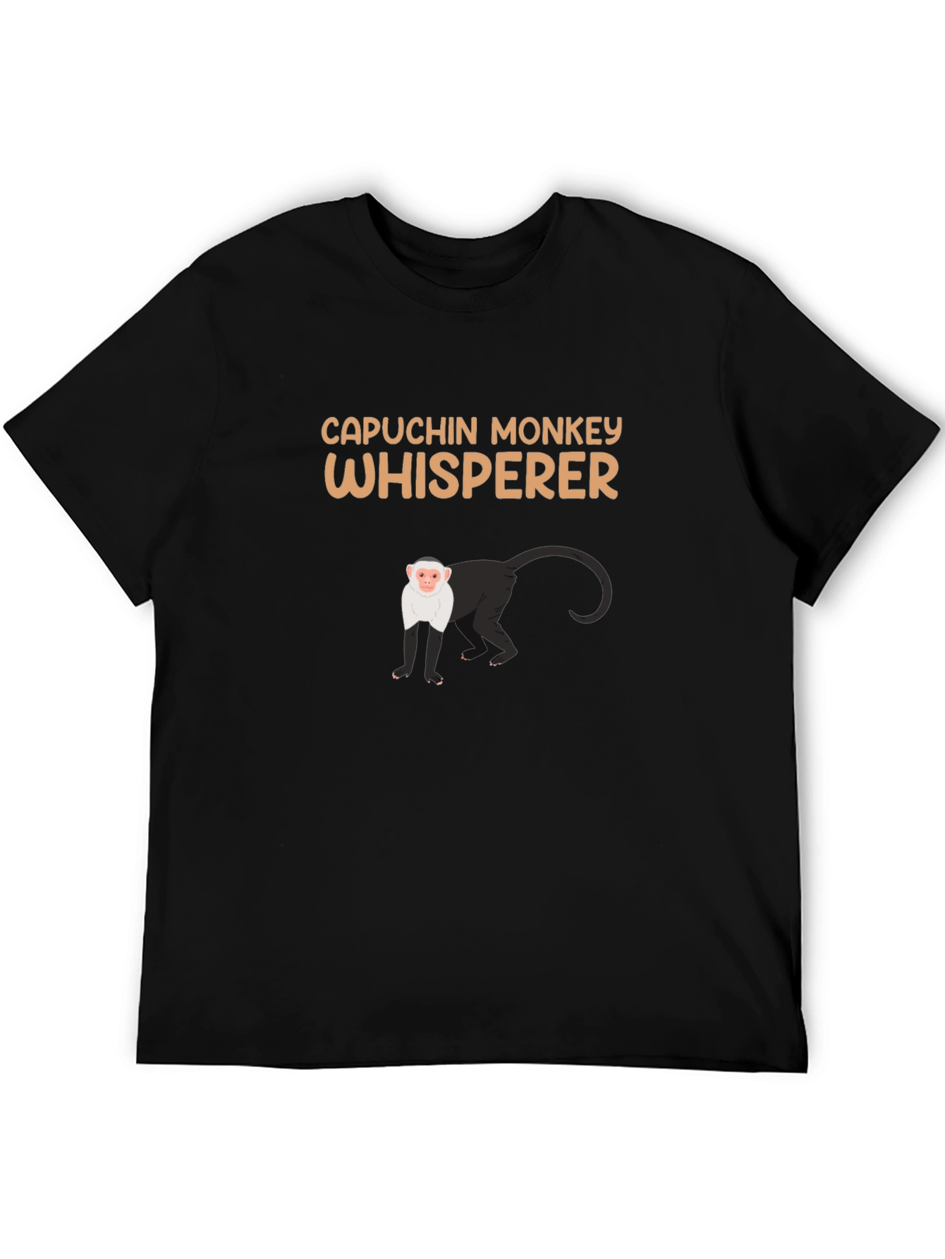 Capuchin Monkey Whisperer Graphic T-Shirt