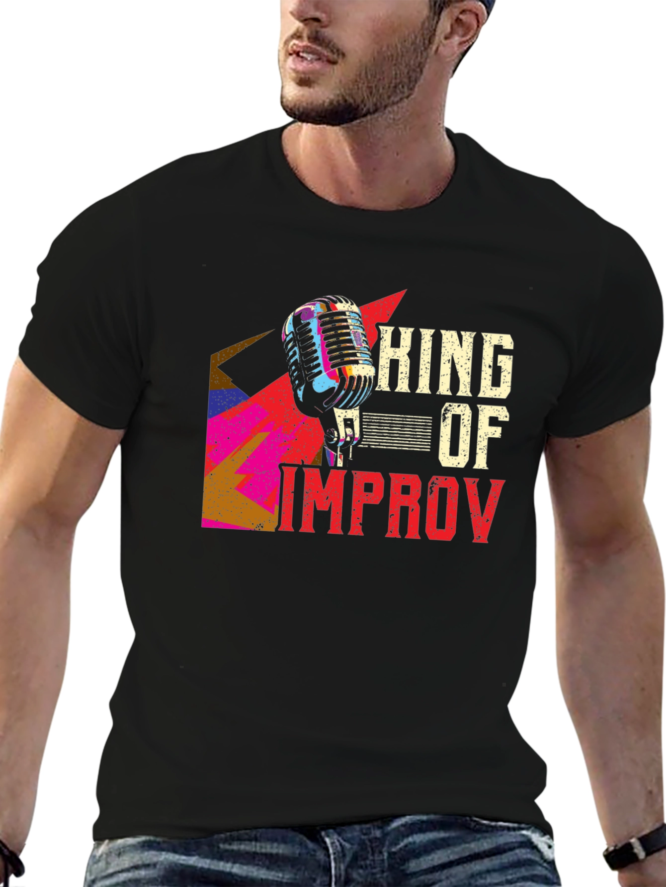 King of Improv Graphic T-Shirt