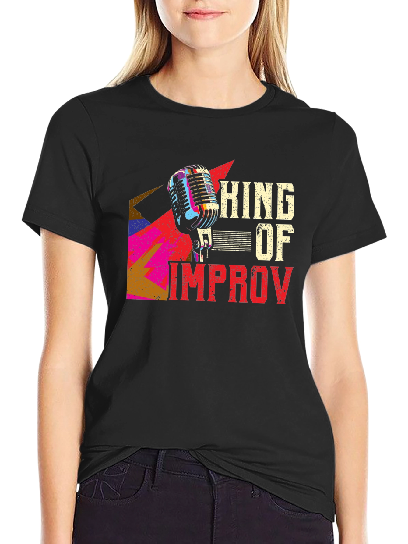 King of Improv Graphic T-Shirt