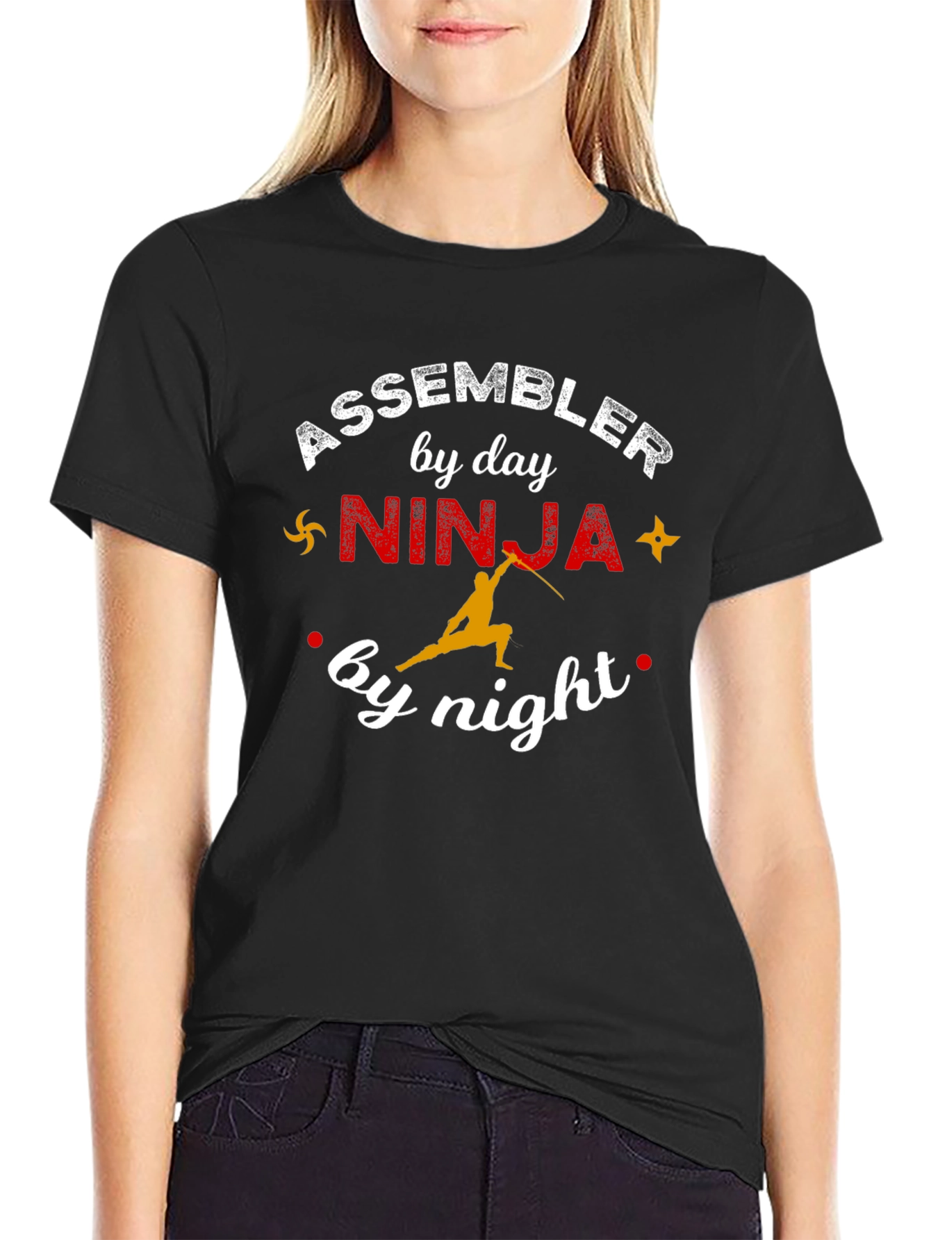 Assembler by Day Ninja by Night Graphic Tee