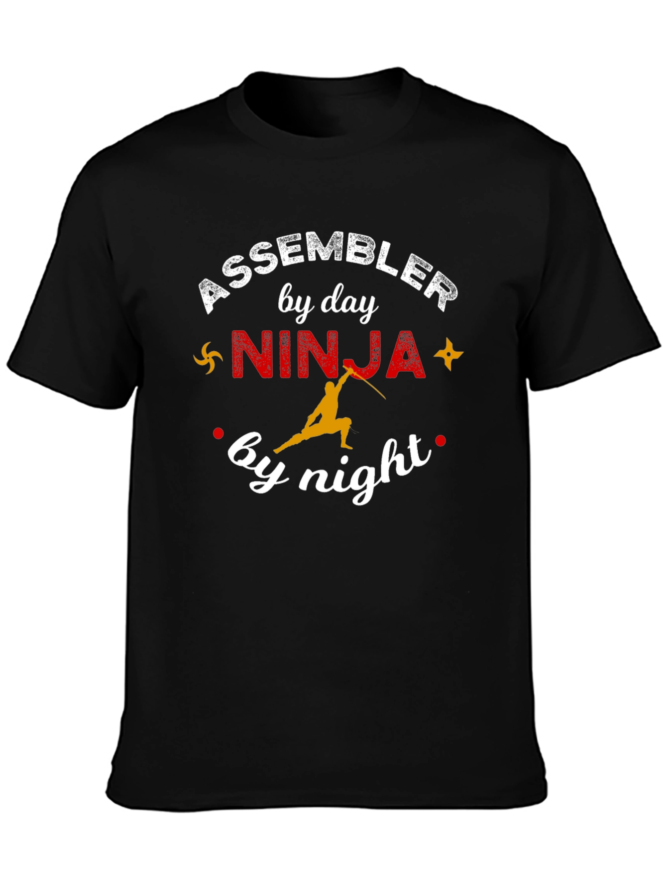 Assembler by Day Ninja by Night Graphic Tee