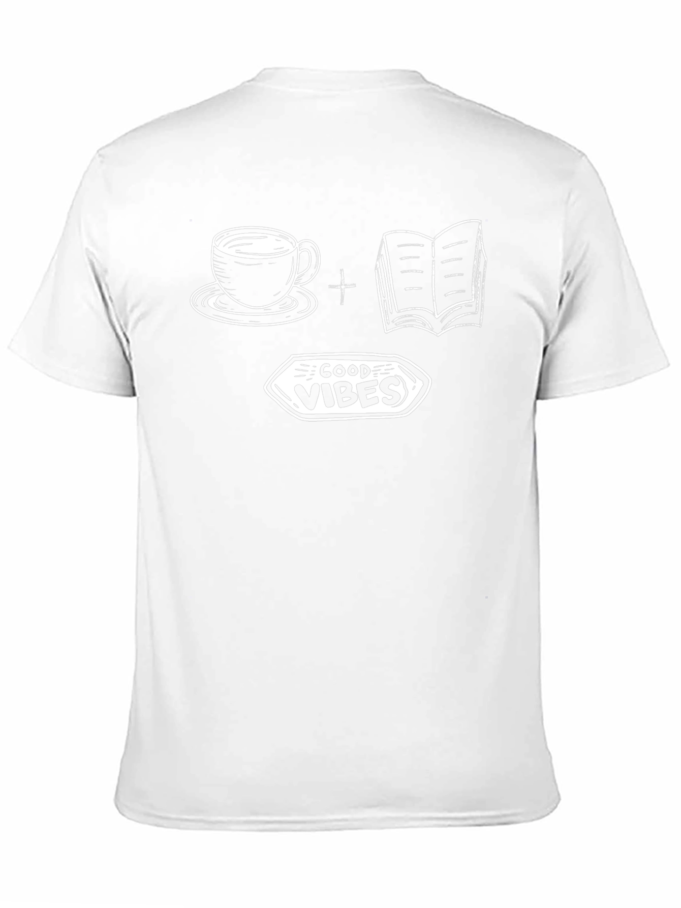 Good Vibes Coffee & Books Graphic Tee