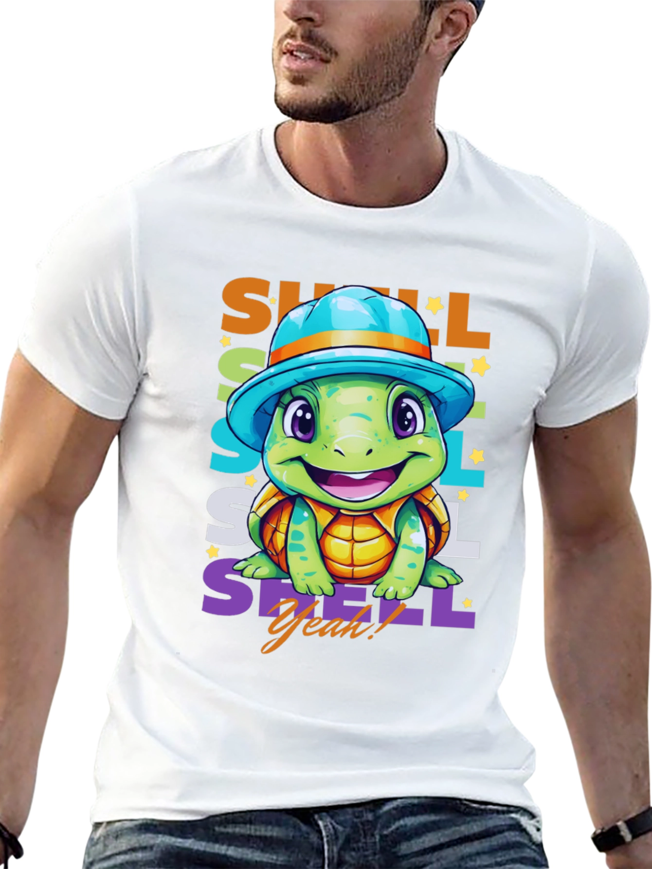 Cute Turtle T-Shirt - Shell Yeah!