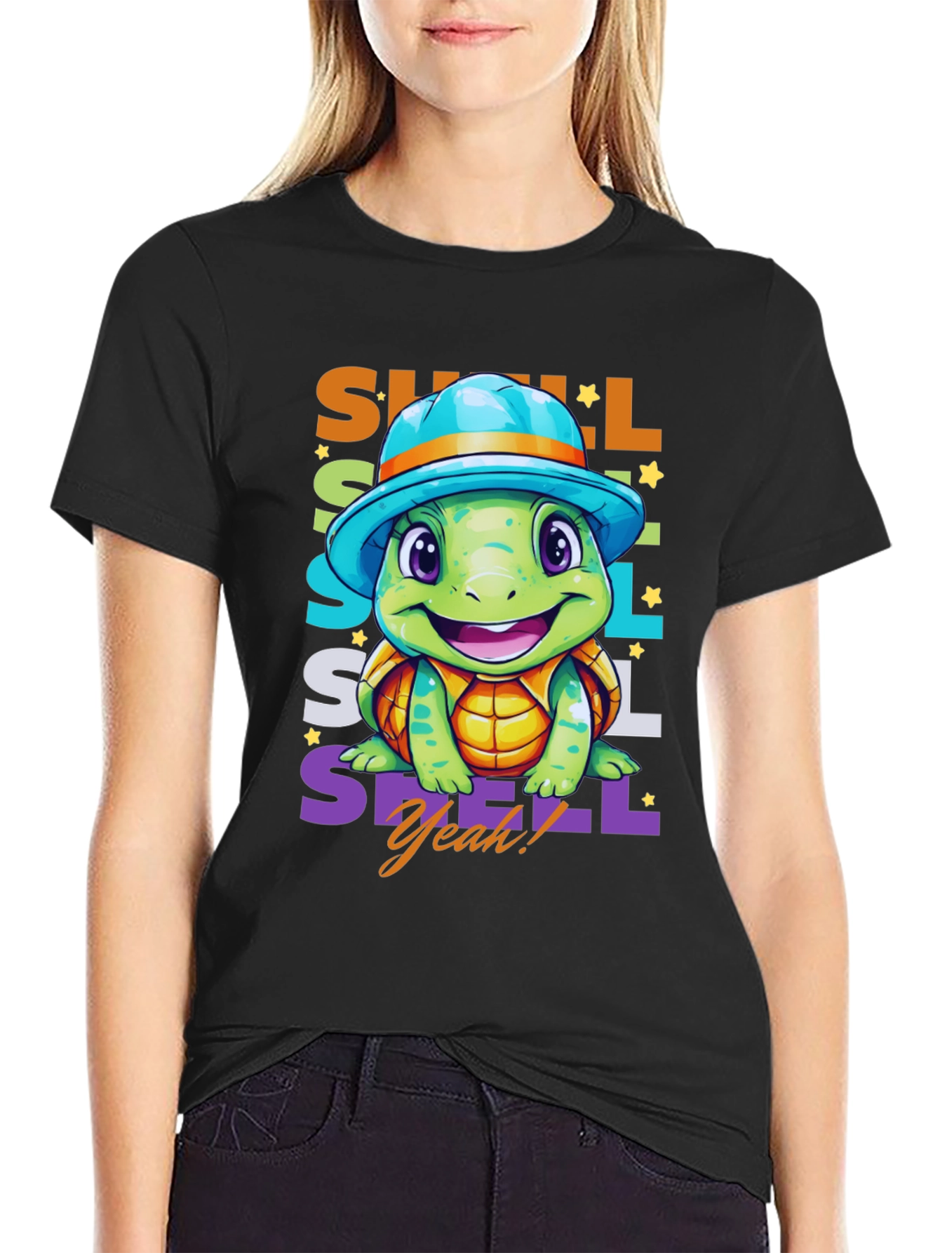 Cute Turtle T-Shirt - Shell Yeah!