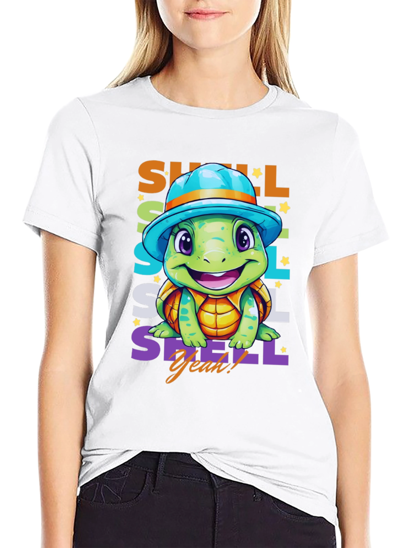 Cute Turtle T-Shirt - Shell Yeah!
