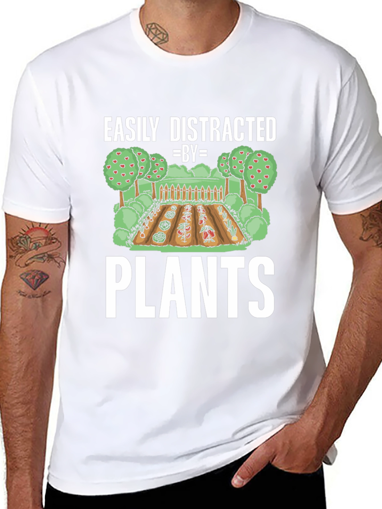 Easily Distracted By Plants Graphic Tee