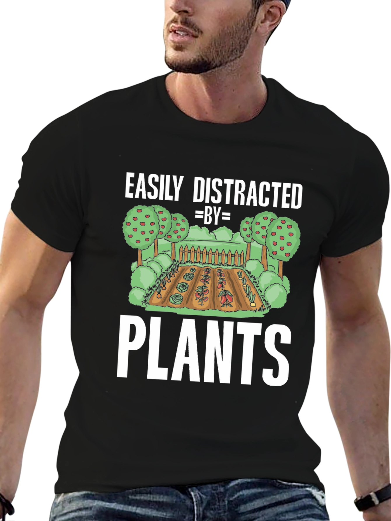 Easily Distracted By Plants Graphic Tee