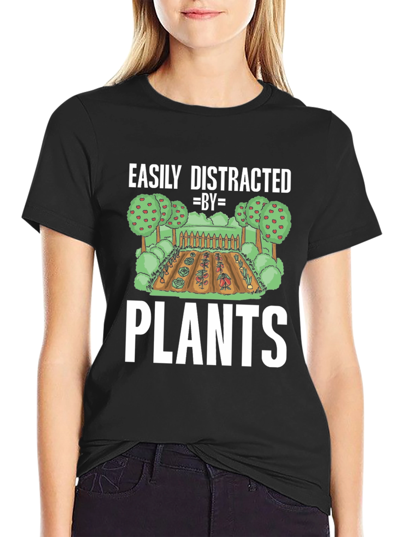 Easily Distracted By Plants Graphic Tee