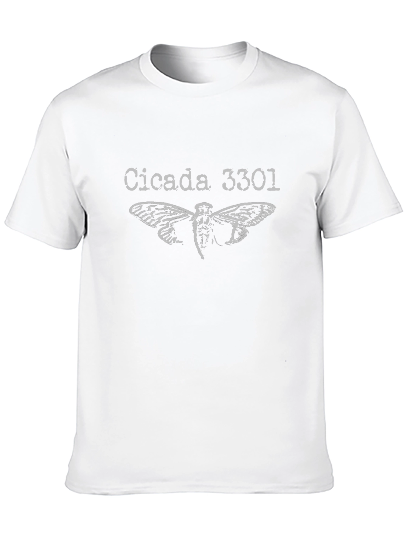 Cicada 3301 Graphic Tee - Black Cotton T-Shirt