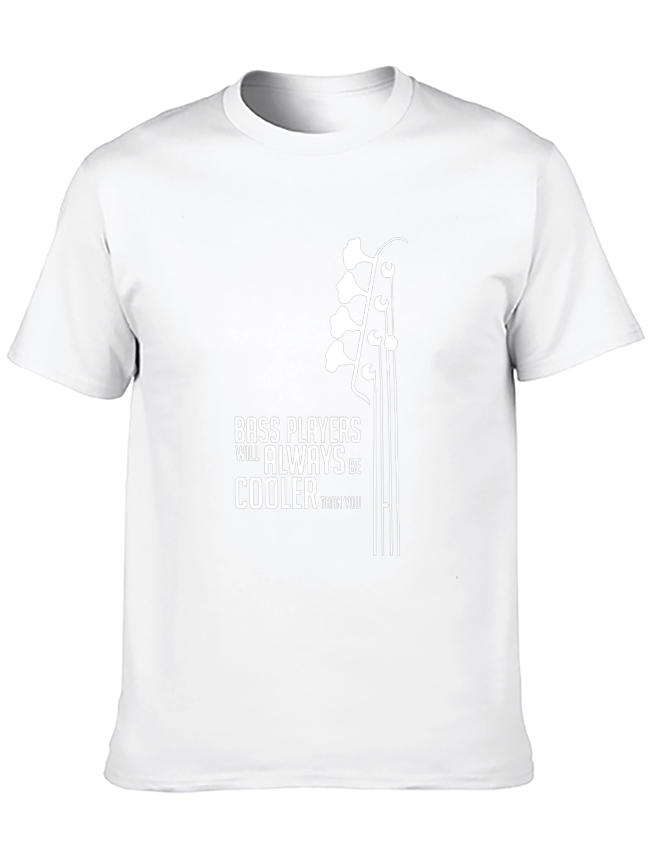 Cool Bass Player T-Shirt - Black