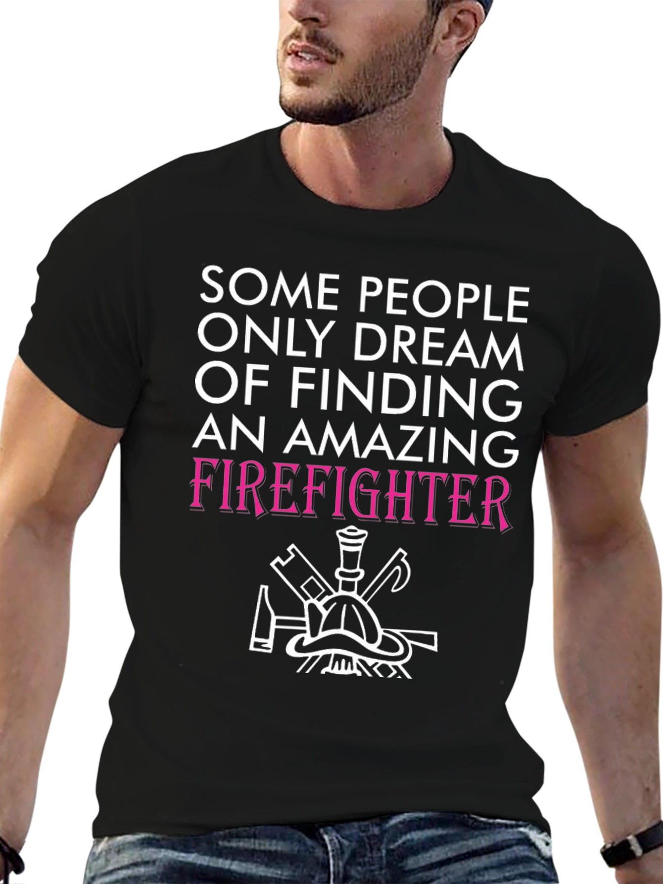 Amazing Firefighter Graphic Tee
