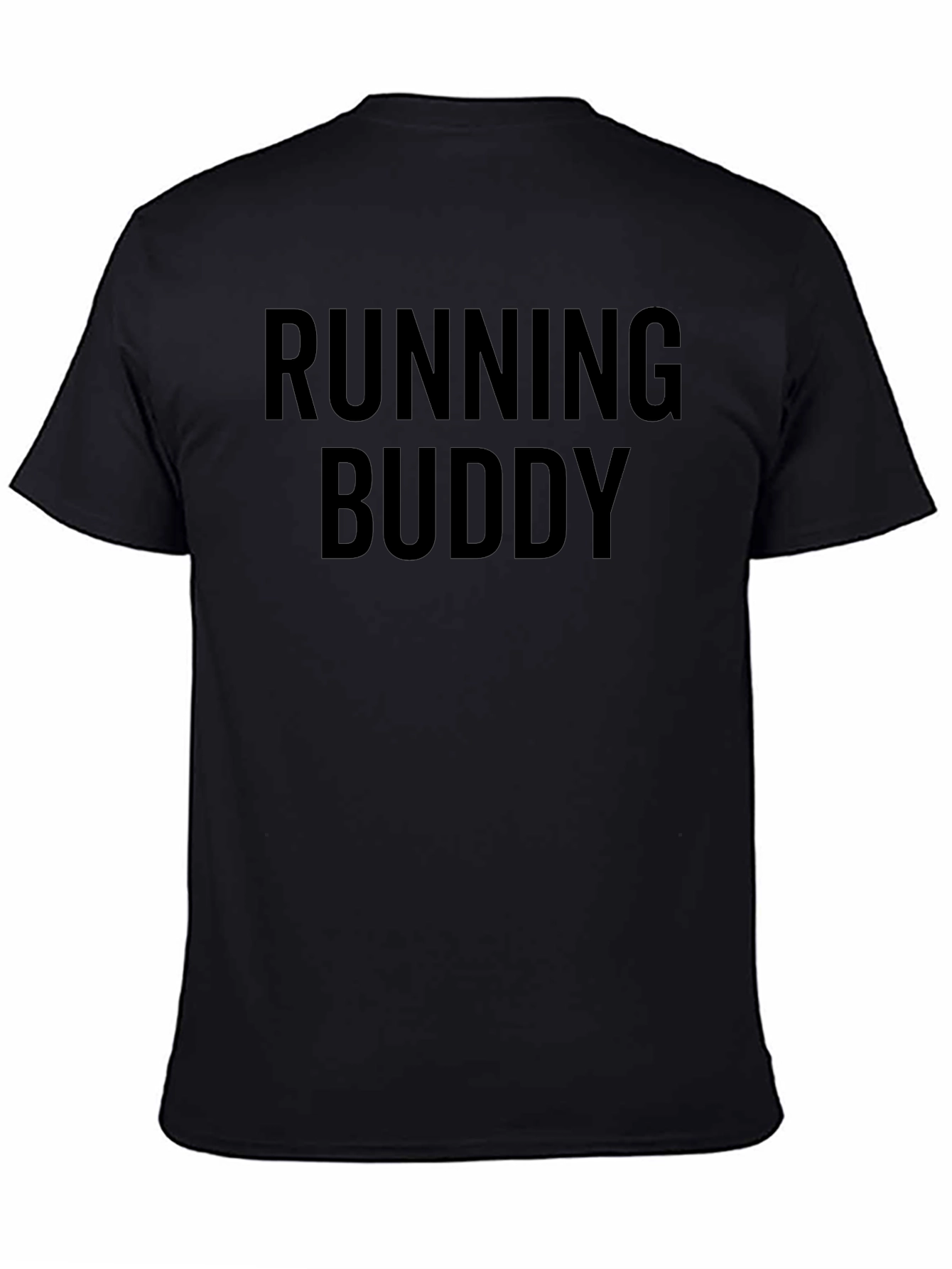 Running Buddy Black T-Shirt