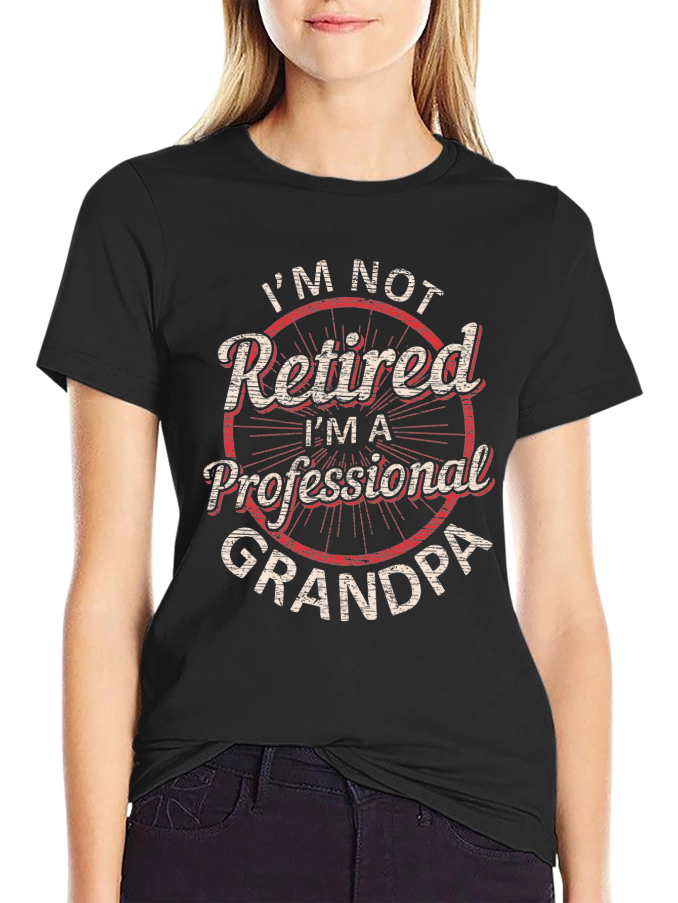 Professional Grandpa Graphic Tee