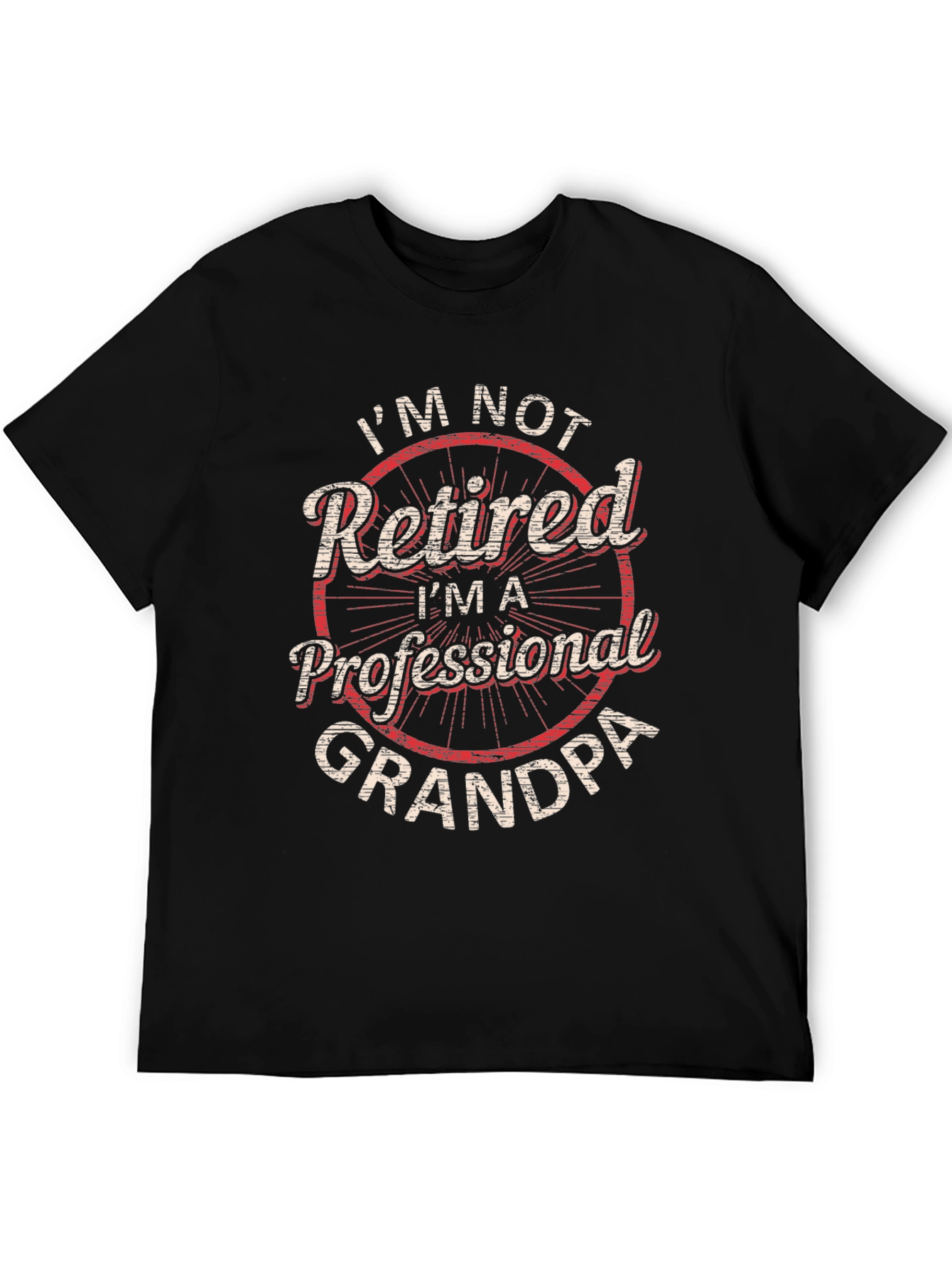 Professional Grandpa Graphic Tee