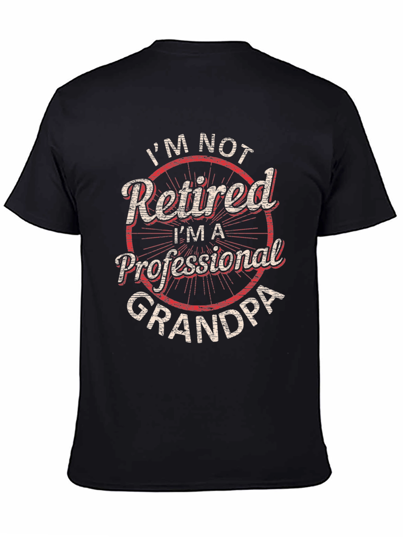 Professional Grandpa Graphic Tee