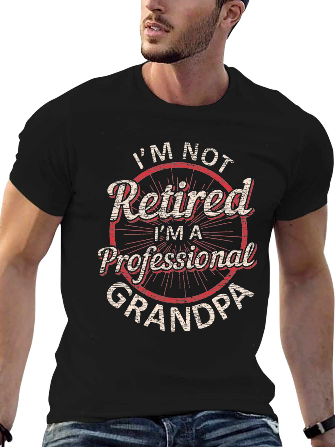 Professional Grandpa Graphic Tee