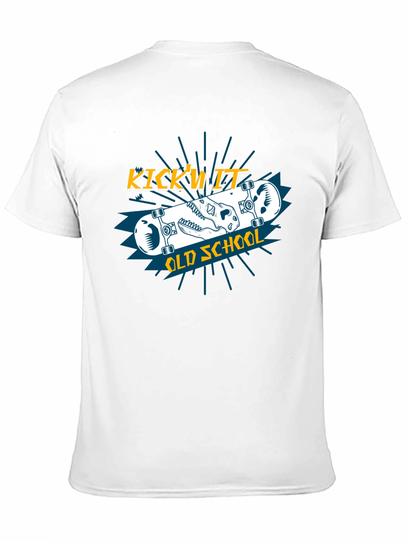 Kickn It Old School Graphic Tee