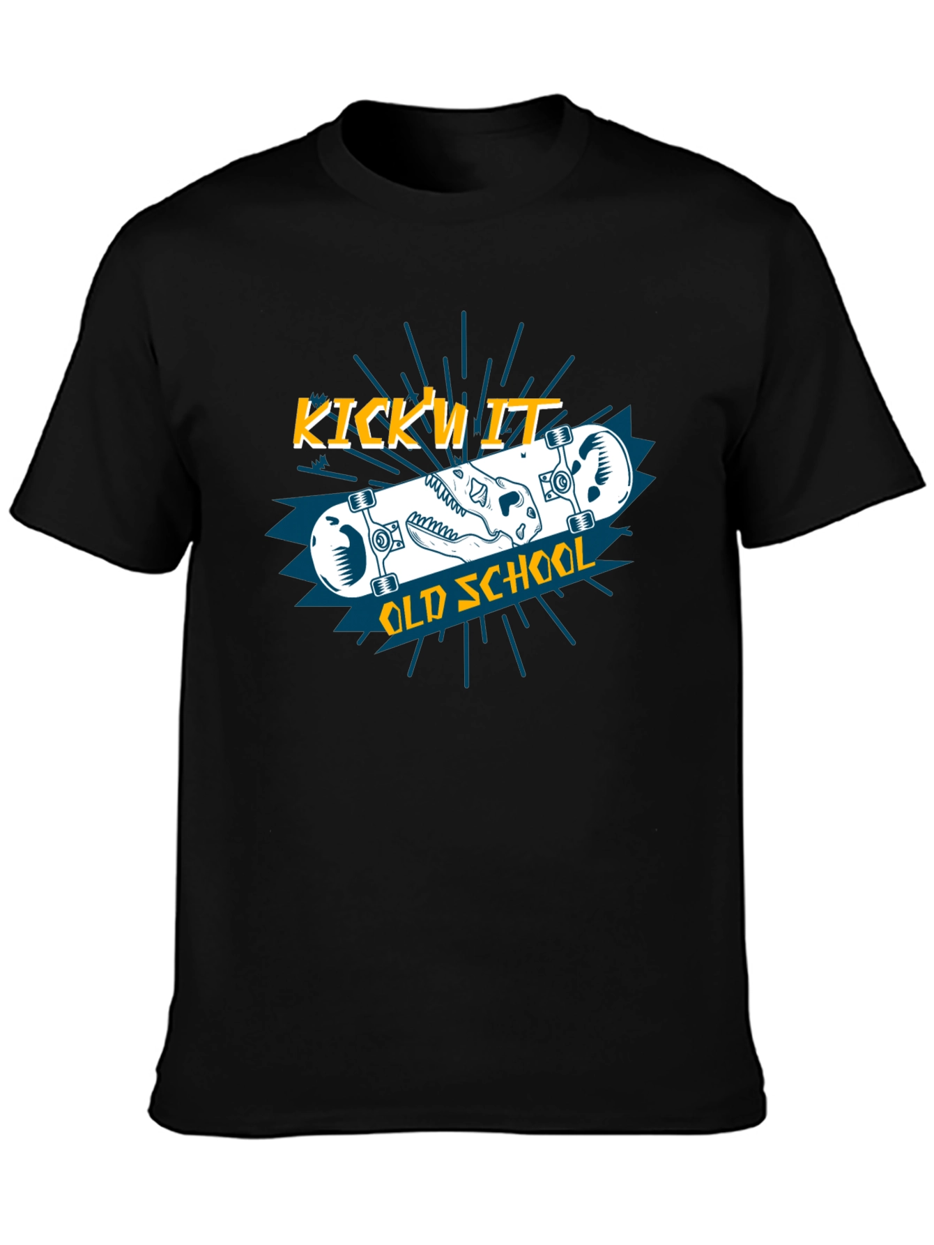 Kickn It Old School Graphic Tee