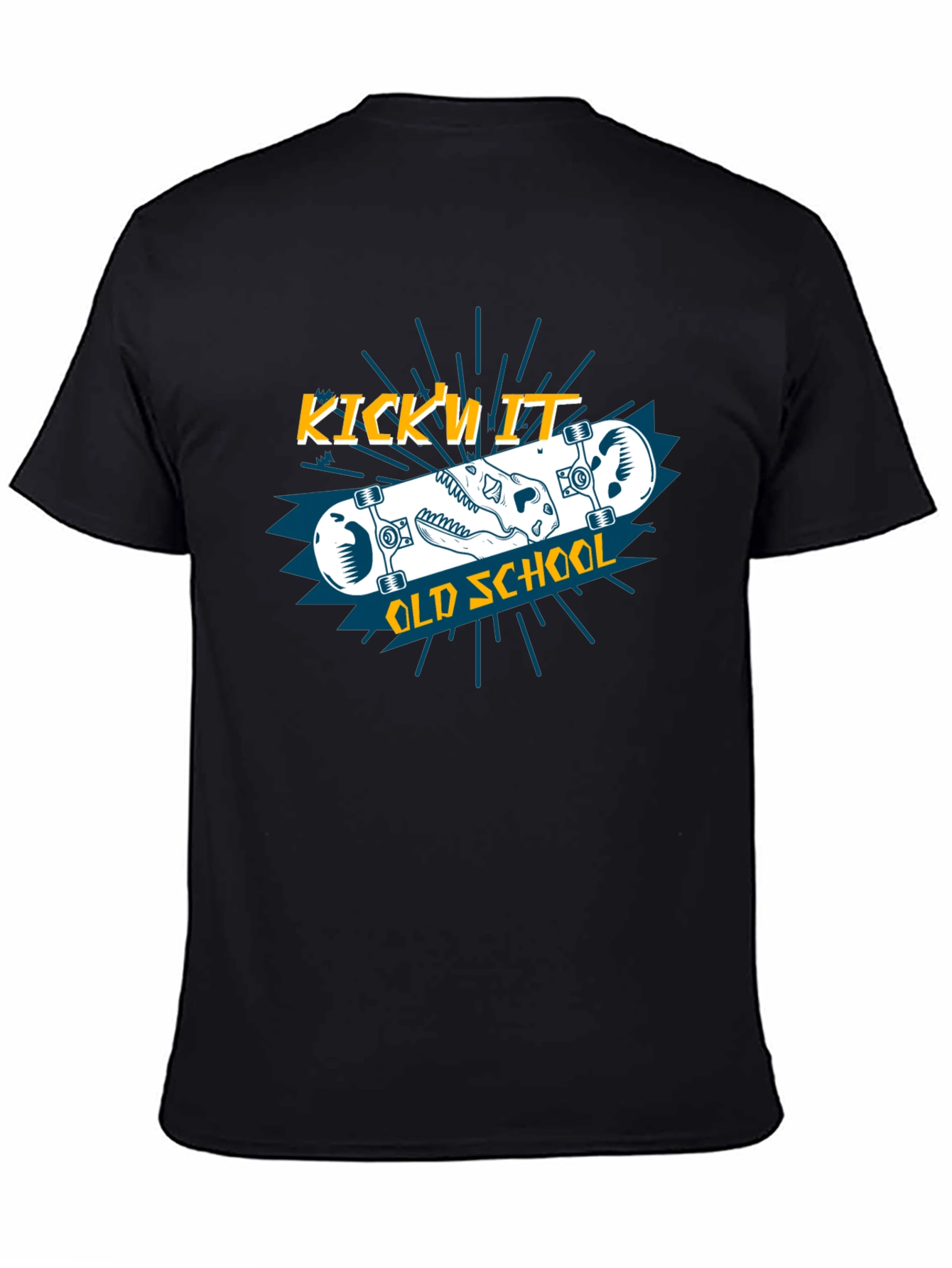 Kickn It Old School Graphic Tee