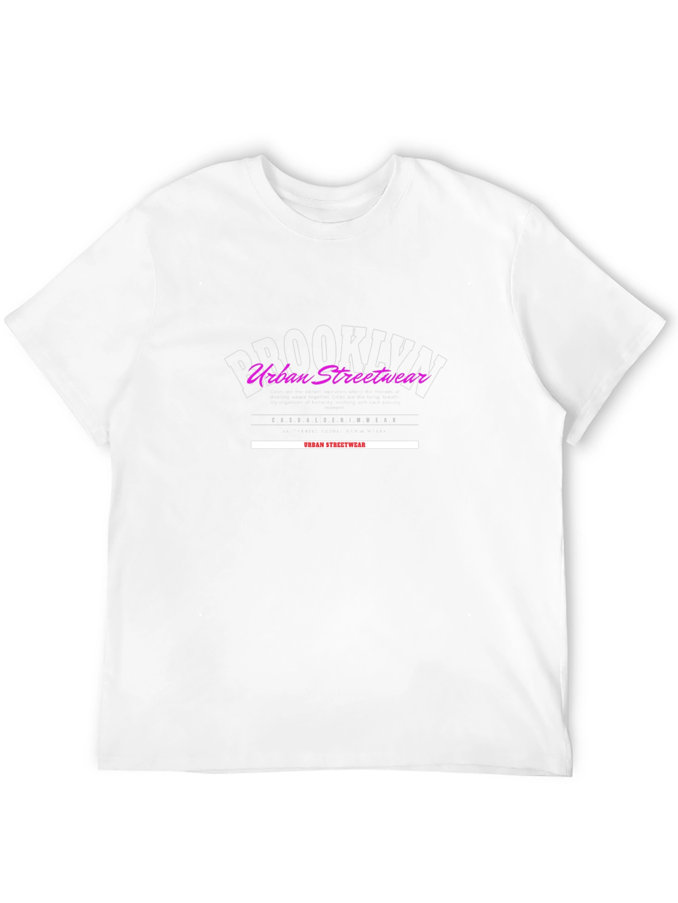 Brooklyn Urban Streetwear Graphic T-Shirt