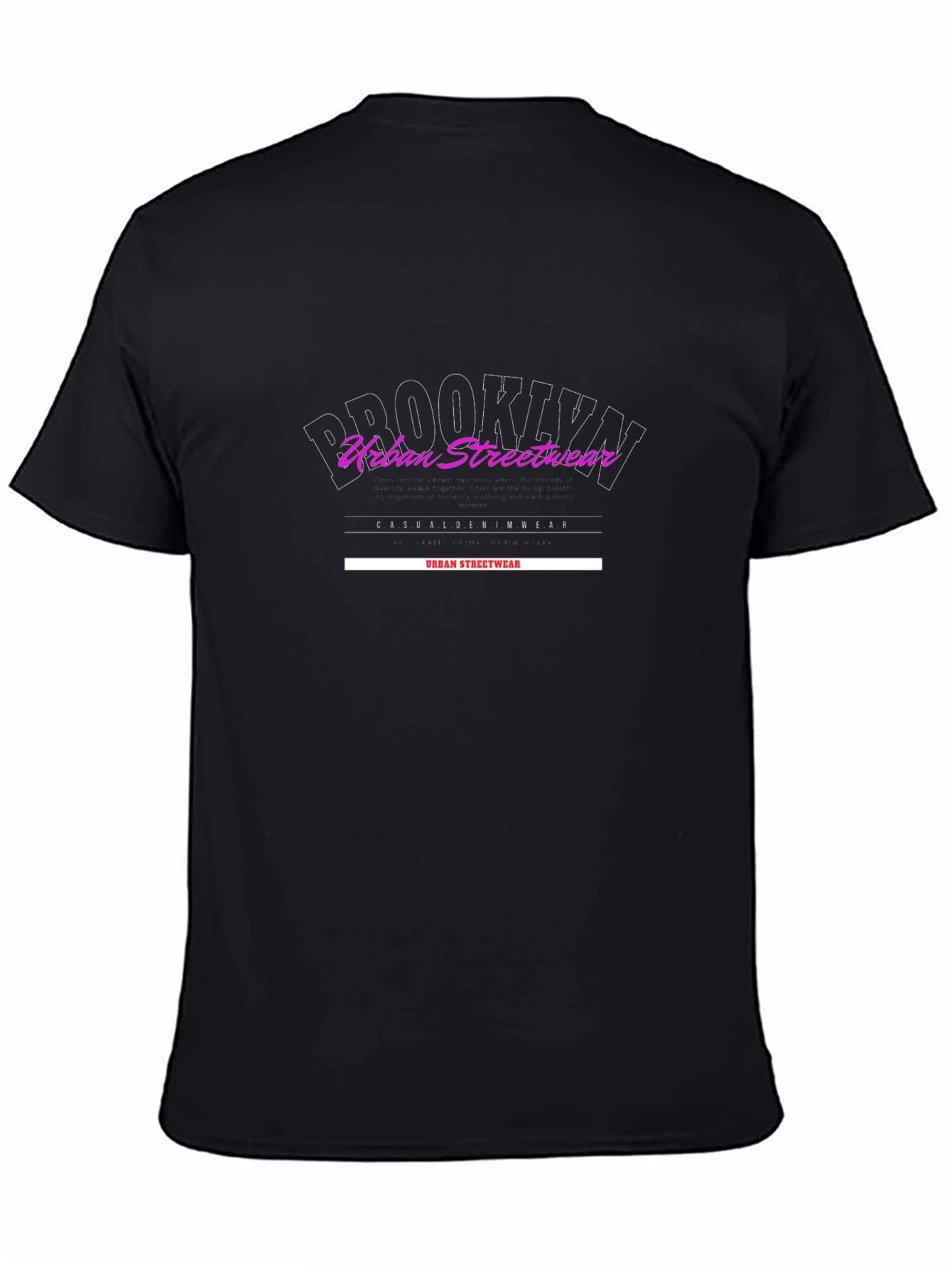Brooklyn Urban Streetwear Graphic T-Shirt