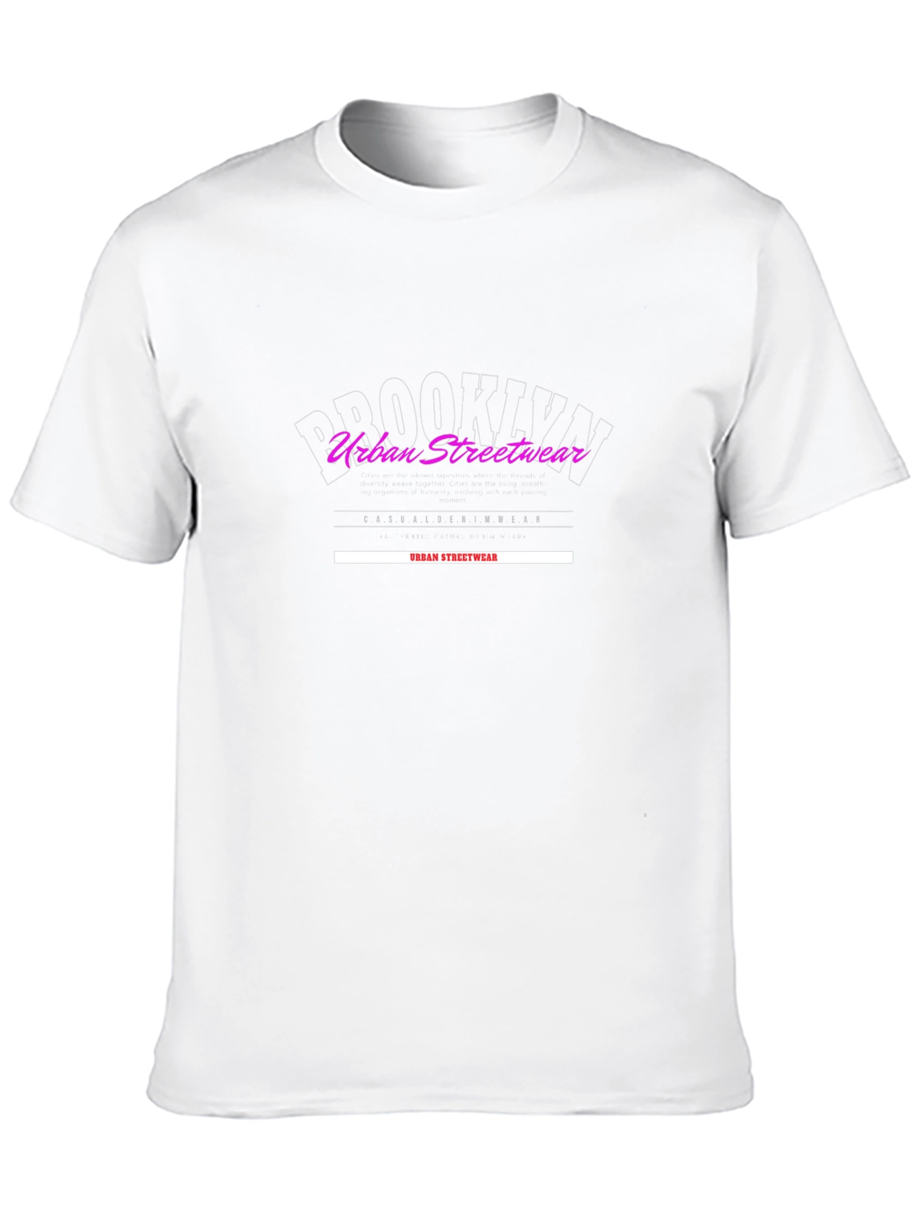 Brooklyn Urban Streetwear Graphic T-Shirt