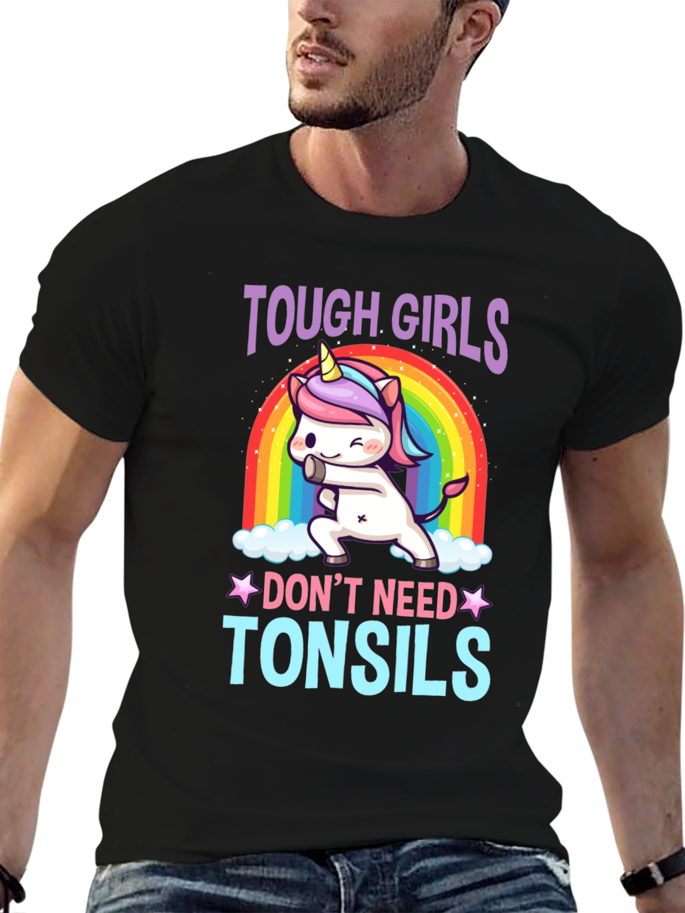 Tough Girls Dont Need Tonsils T-Shirt
