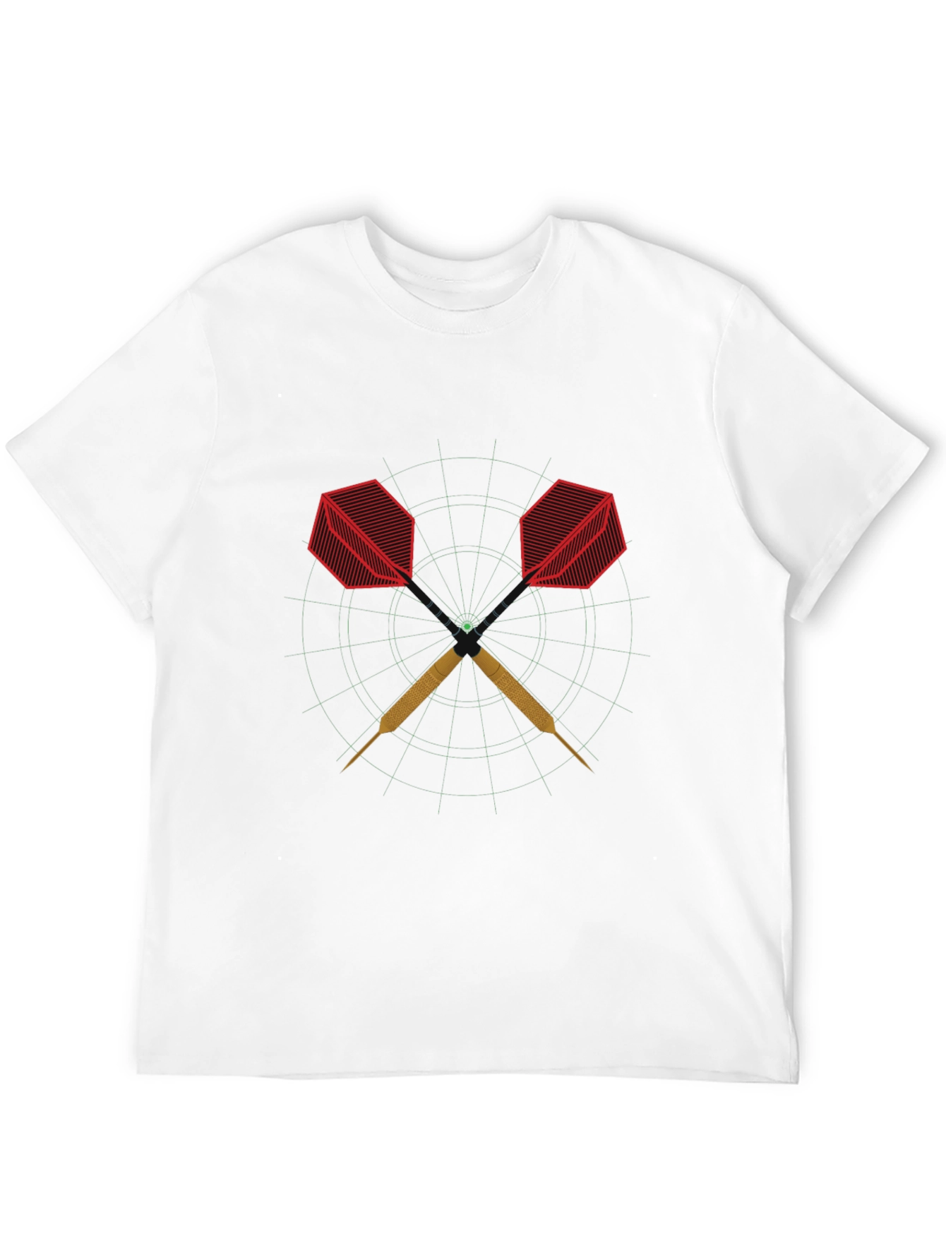 Darts Graphic Tee - Stylish and Unique Dartboard Design