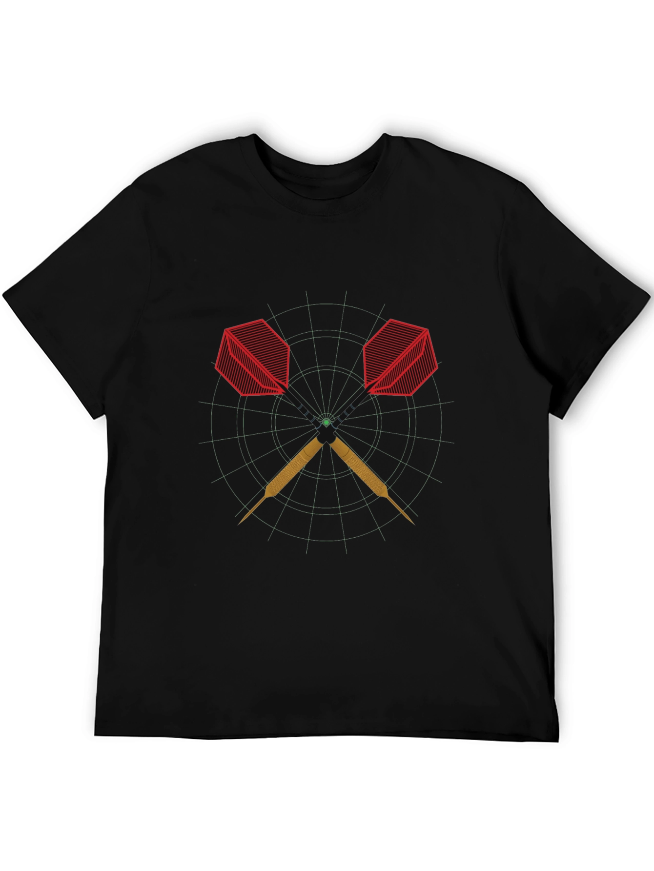 Darts Graphic Tee - Stylish and Unique Dartboard Design