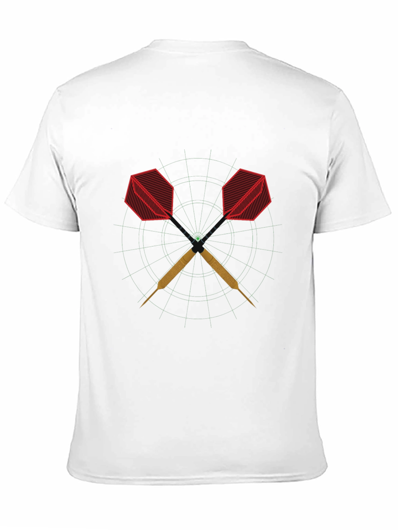 Darts Graphic Tee - Stylish and Unique Dartboard Design
