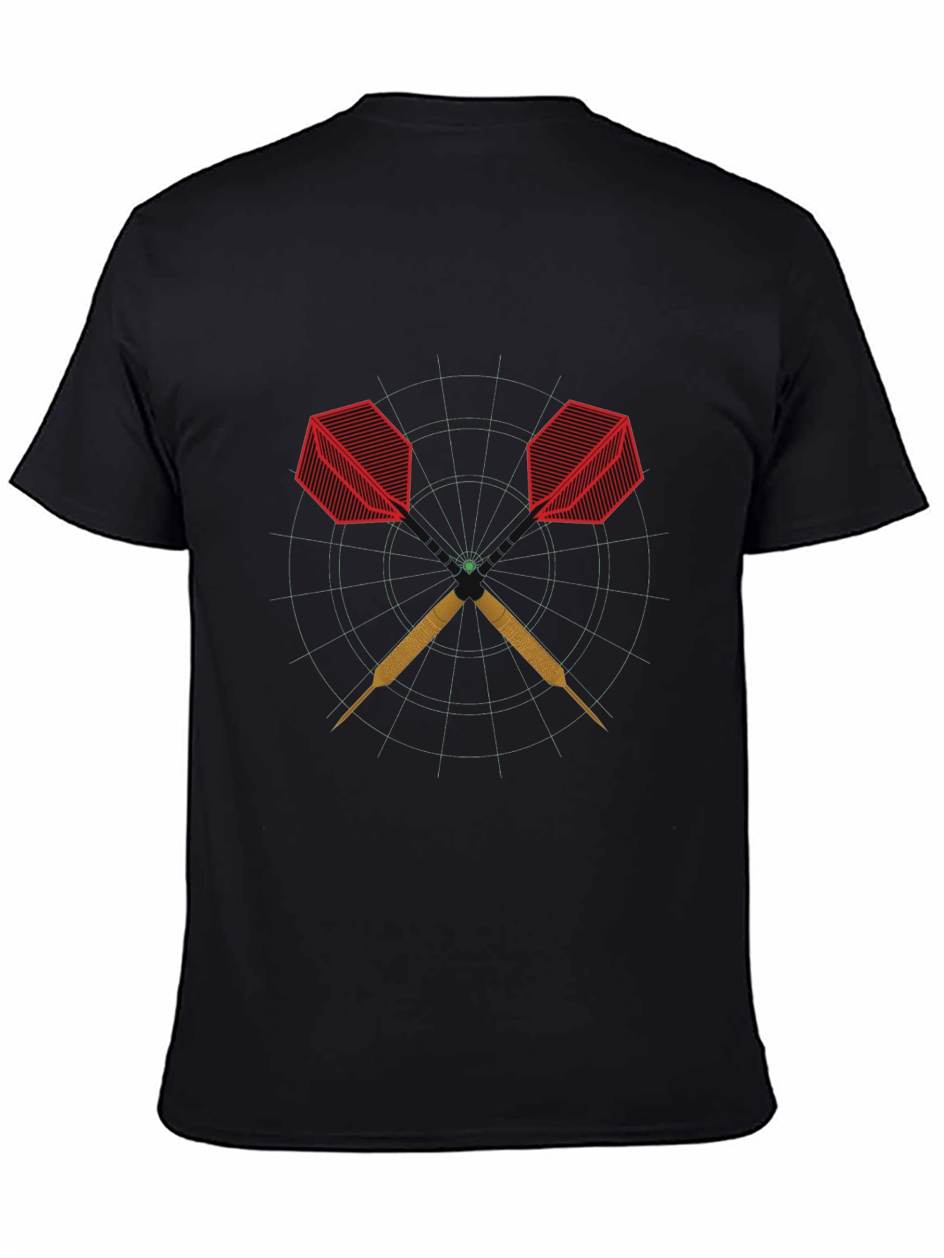 Darts Graphic Tee - Stylish and Unique Dartboard Design