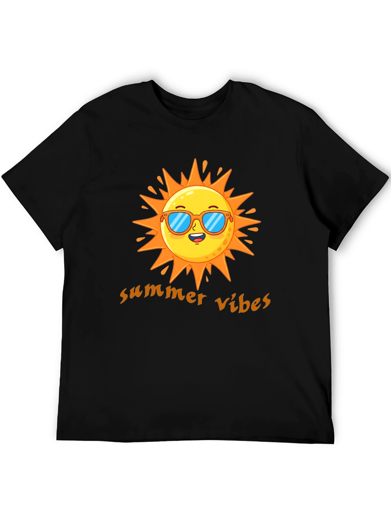 Summer Vibes Graphic Tee - Cool Sun Design