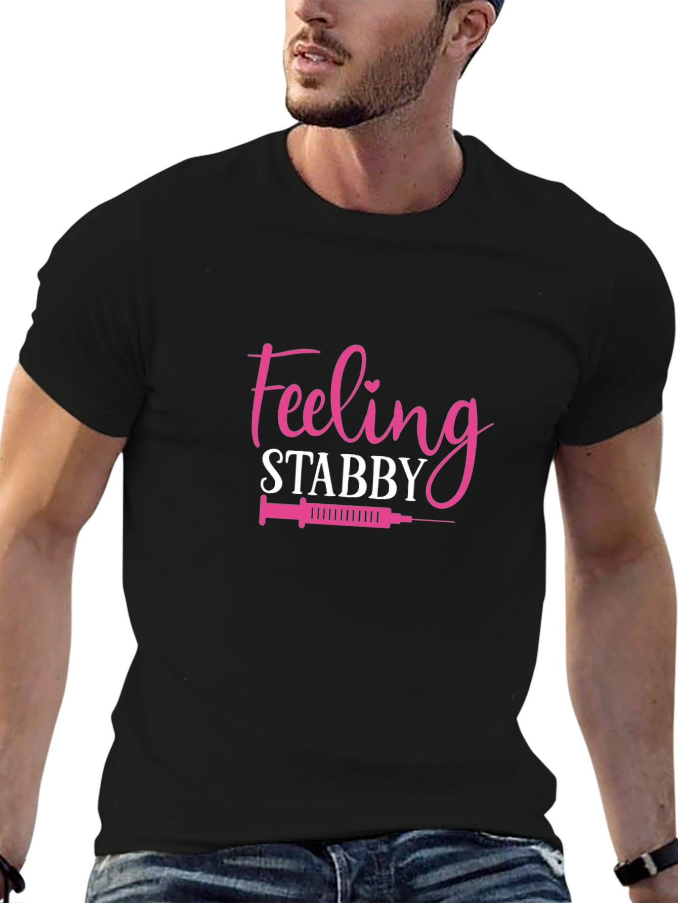 Feeling Stabby Funny Nurse T-Shirt