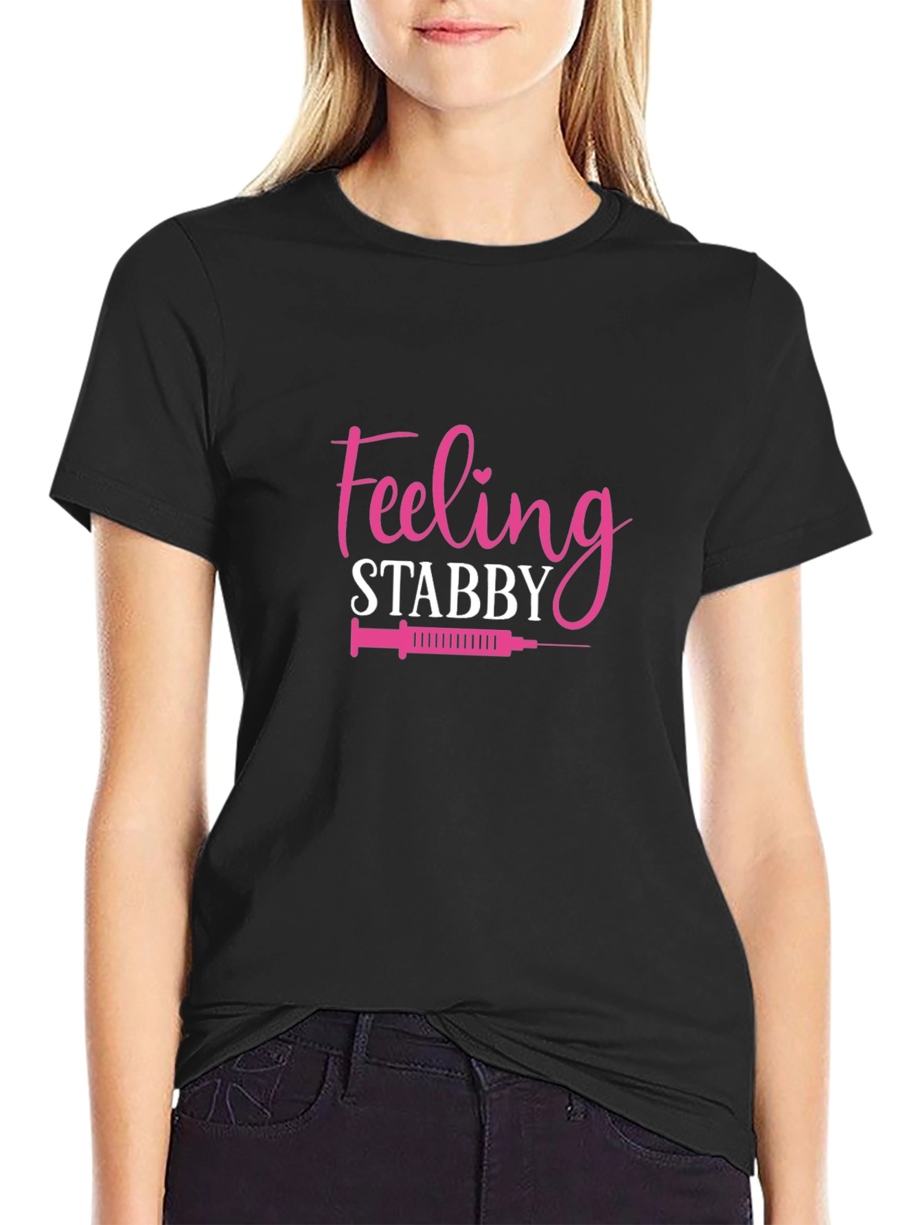 Feeling Stabby Funny Nurse T-Shirt