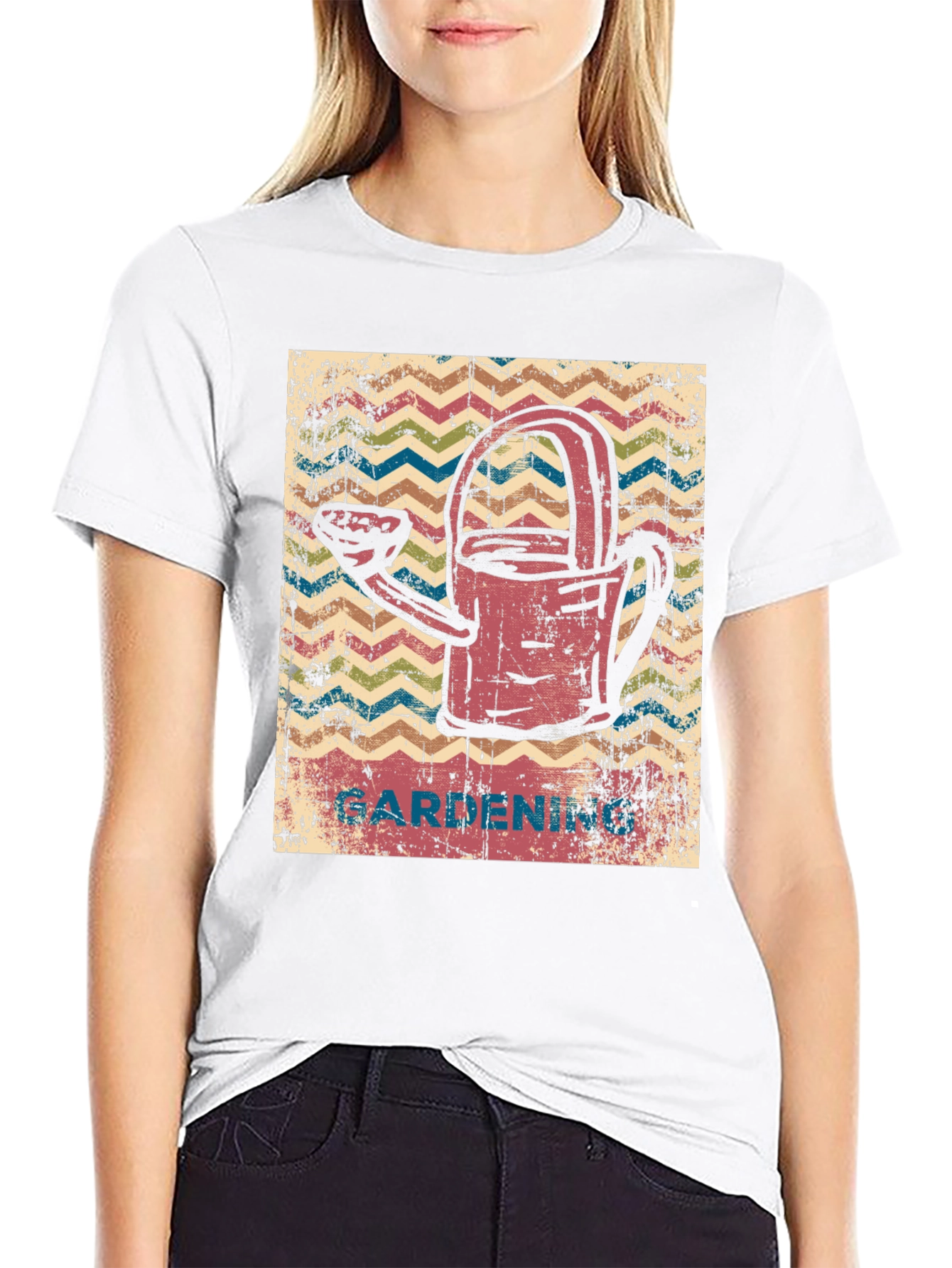 Gardening Retro Style Graphic T-Shirt