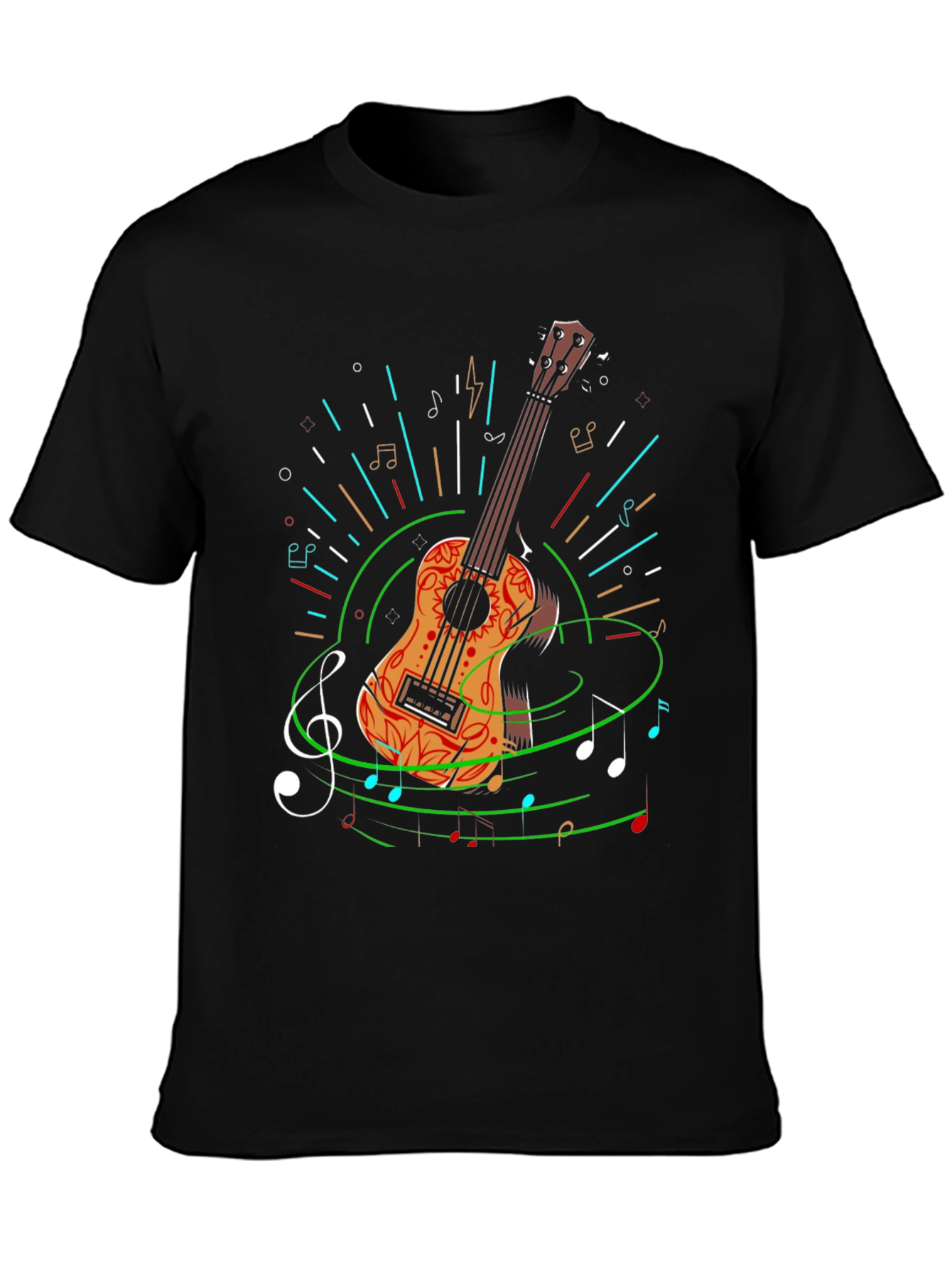 Acoustic Guitar Music T-Shirt