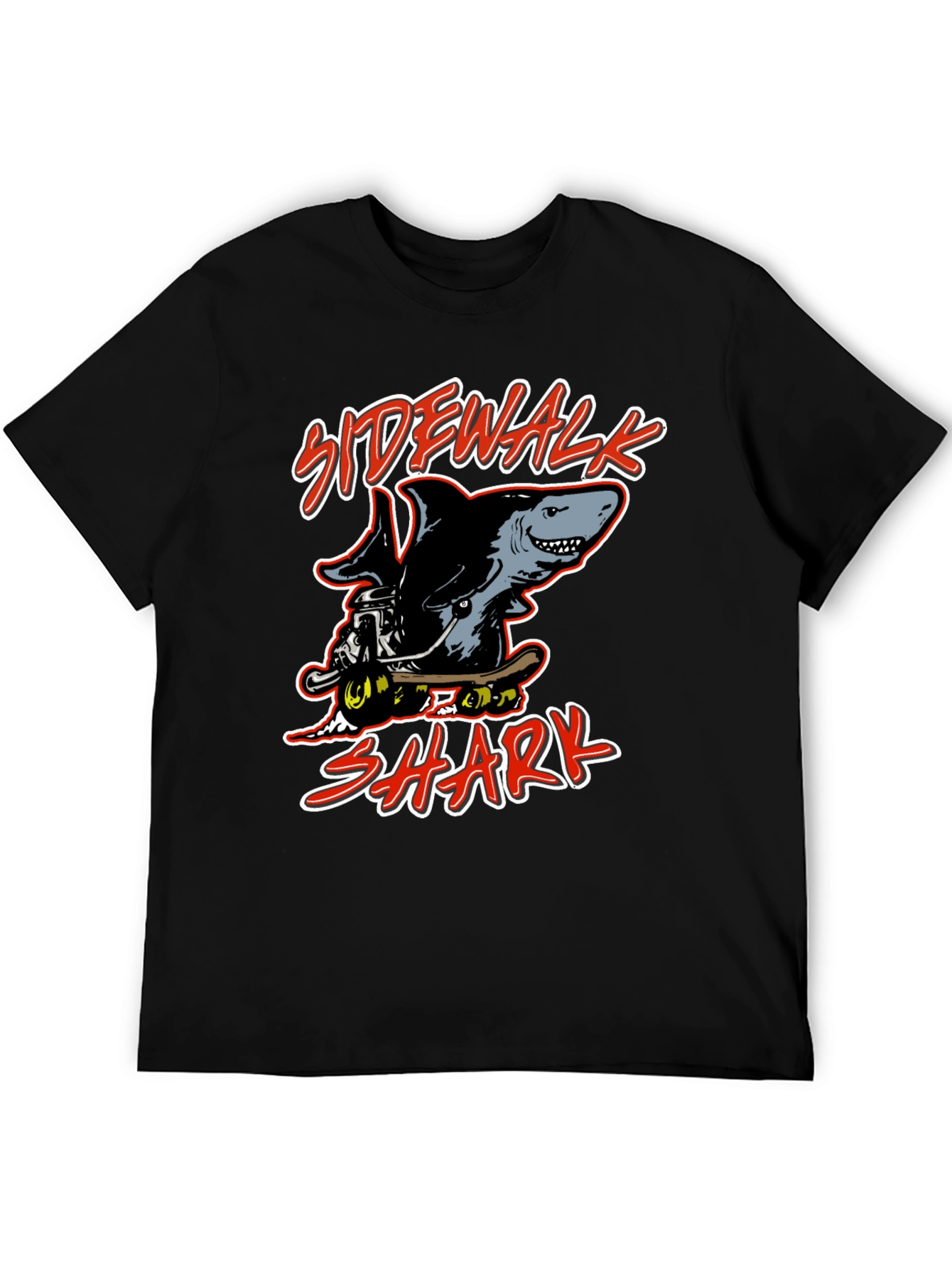 Sidewalk Shark Graphic T-Shirt