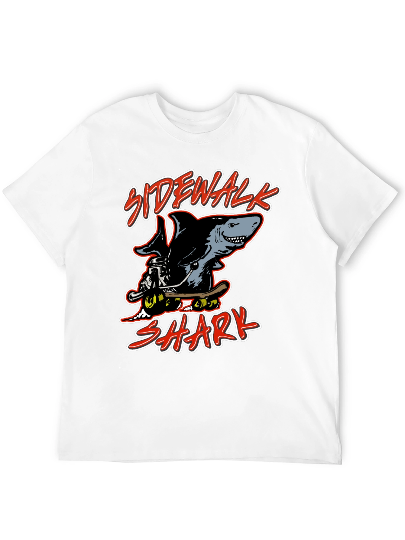 Sidewalk Shark Graphic T-Shirt