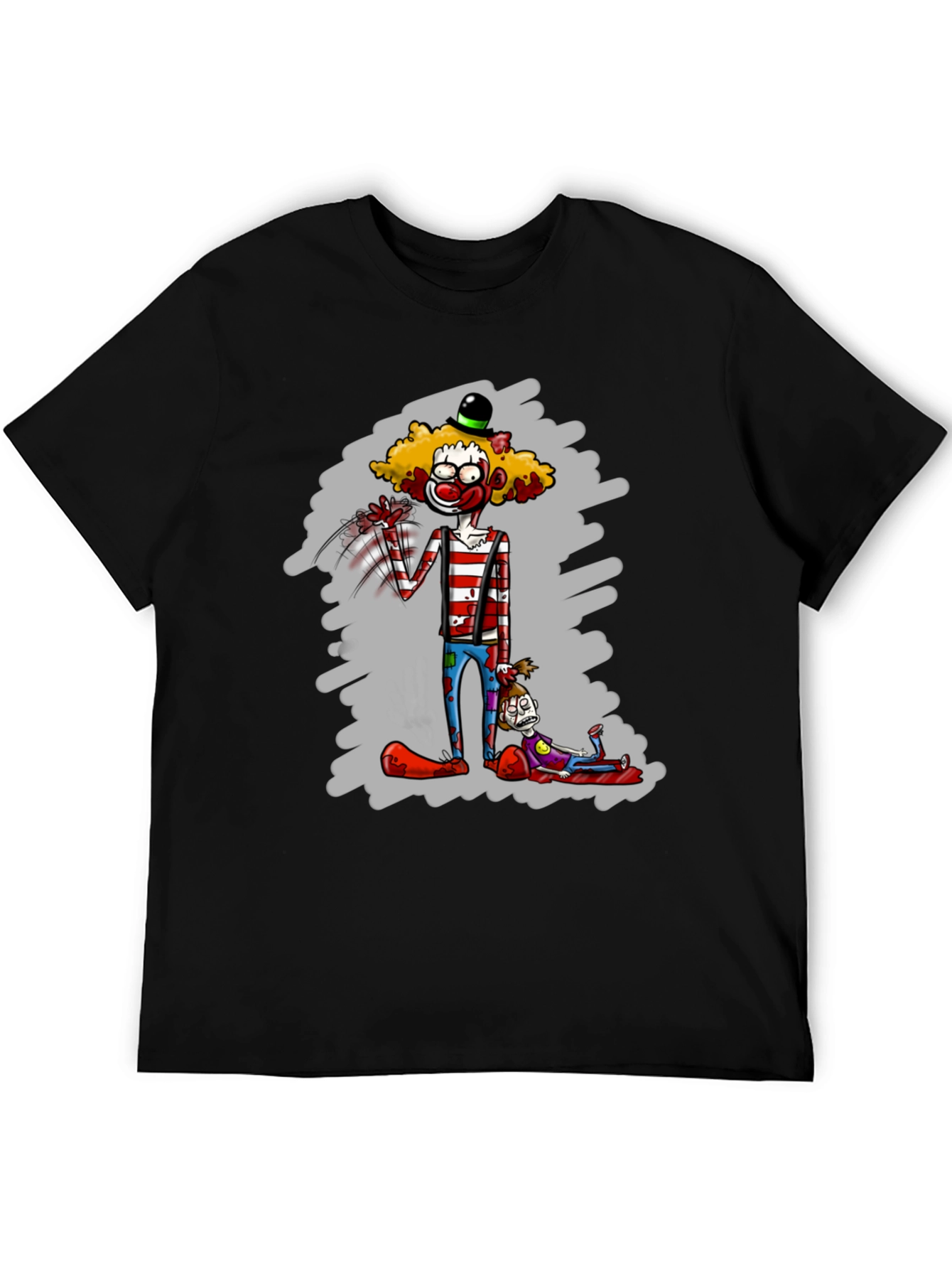 Creepy Clown T-Shirt - Unique Graphic Tee