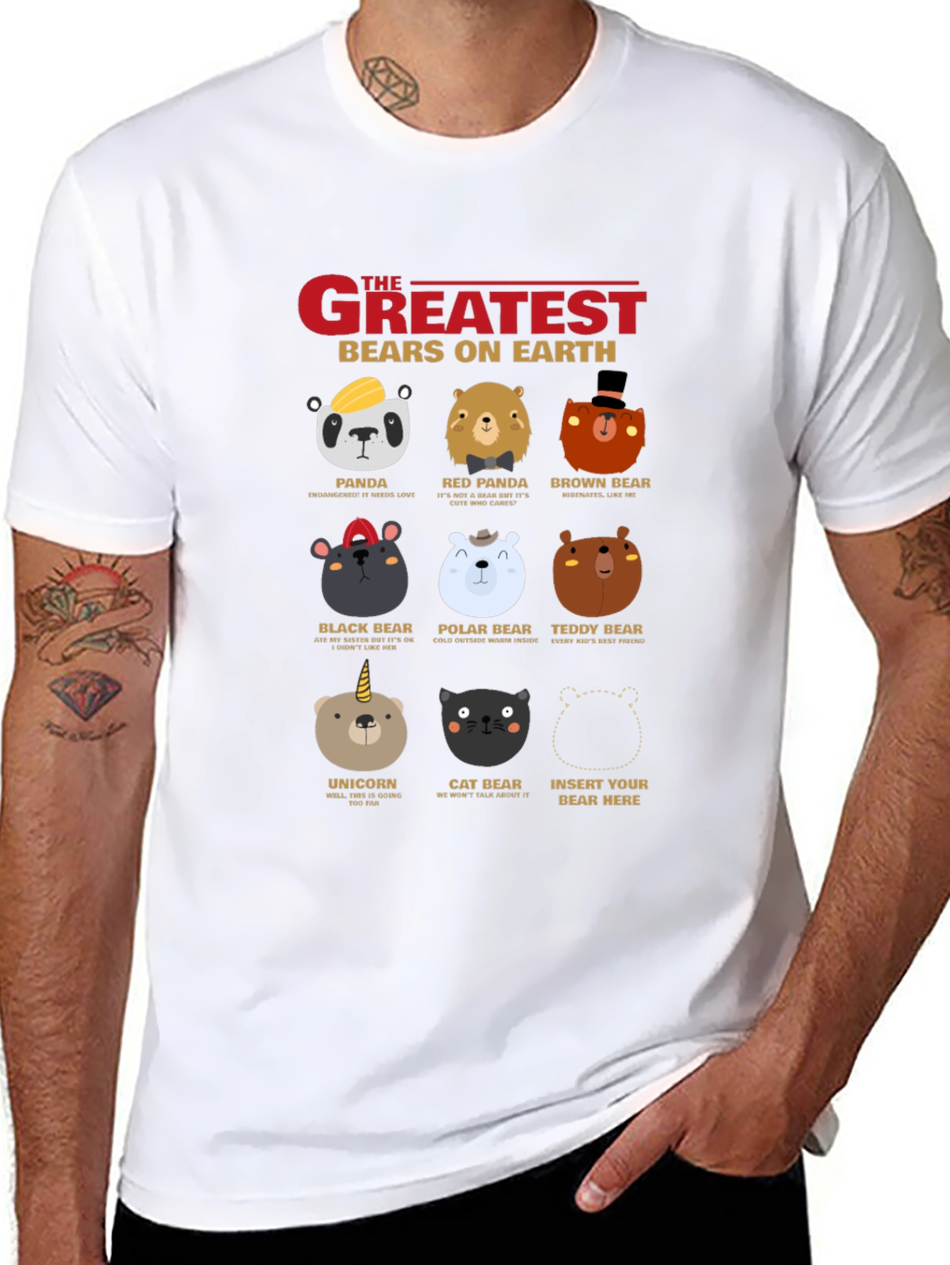 Greatest Bears on Earth T-Shirt