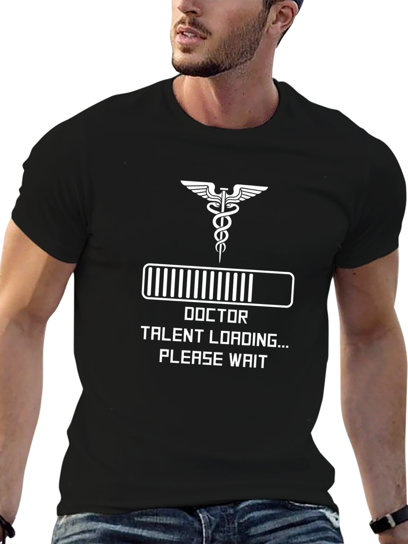 Doctor Talent Loading T-Shirt - Medical Profession Tee