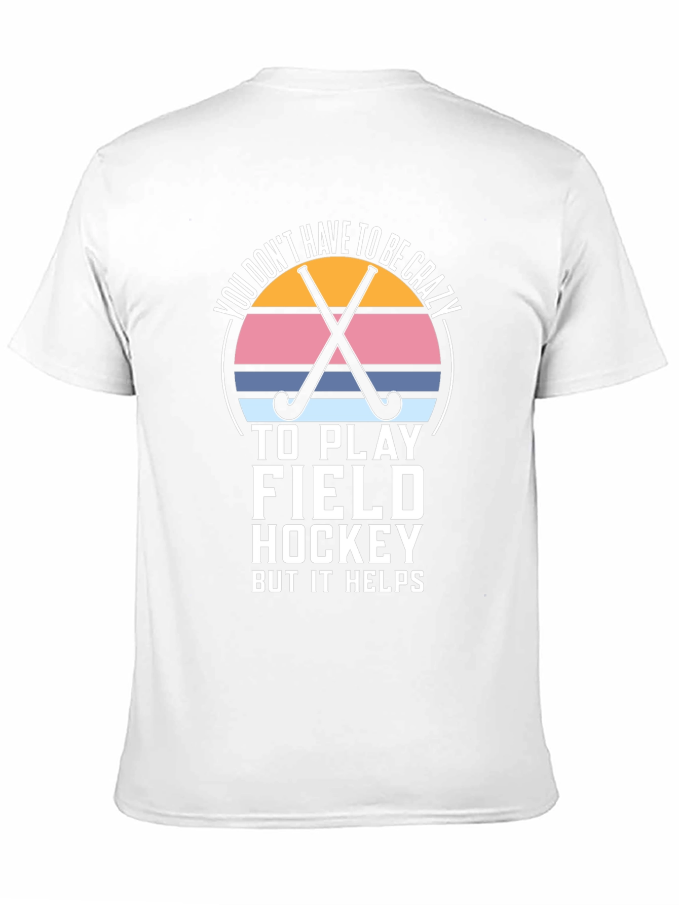 Funny Field Hockey Graphic Tee