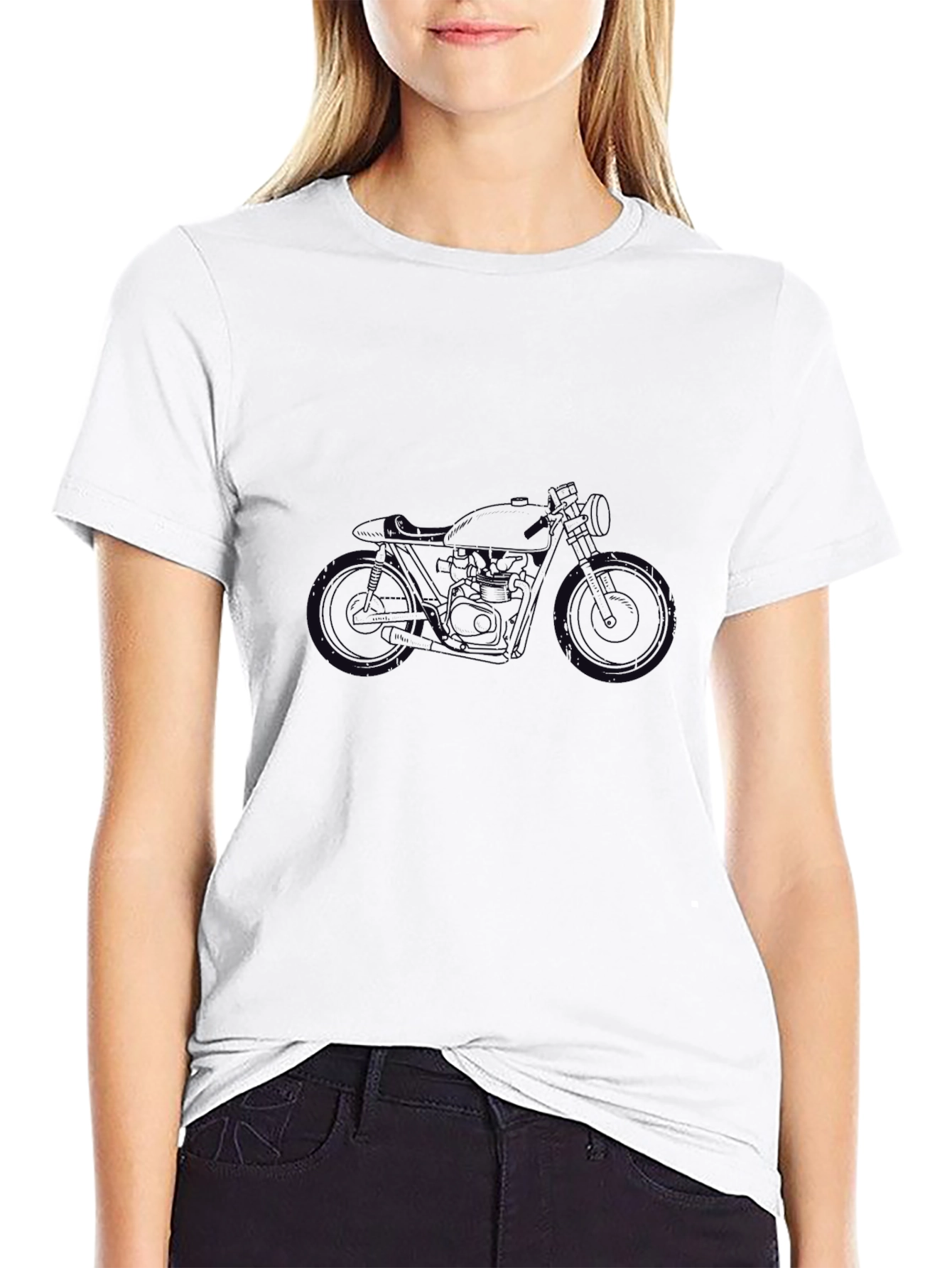 Cool Motorcycle Graphic Tee - Ride in Style!